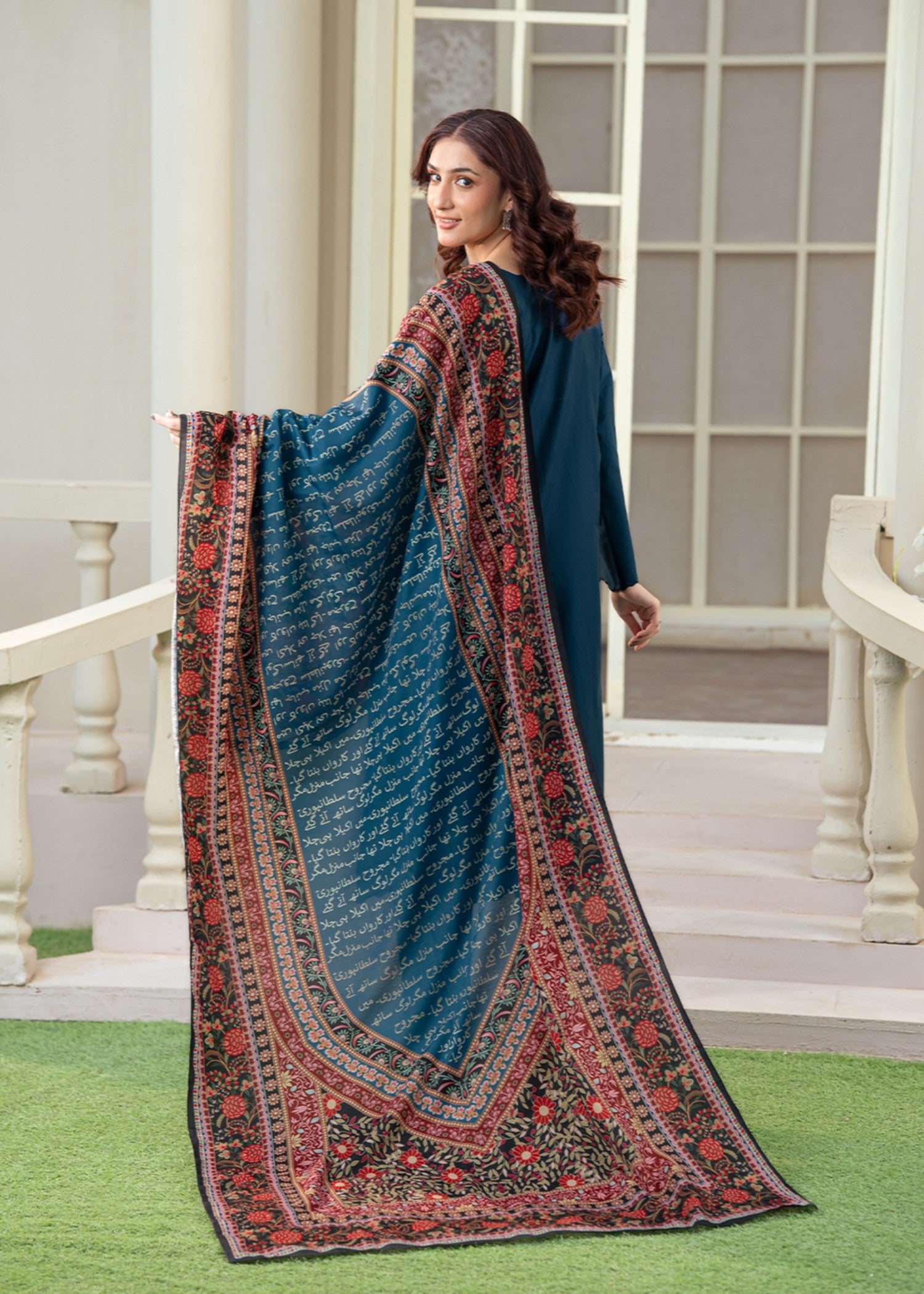 Dupatta in Multi Color by - Trendy Women Dupatta FEQ7620