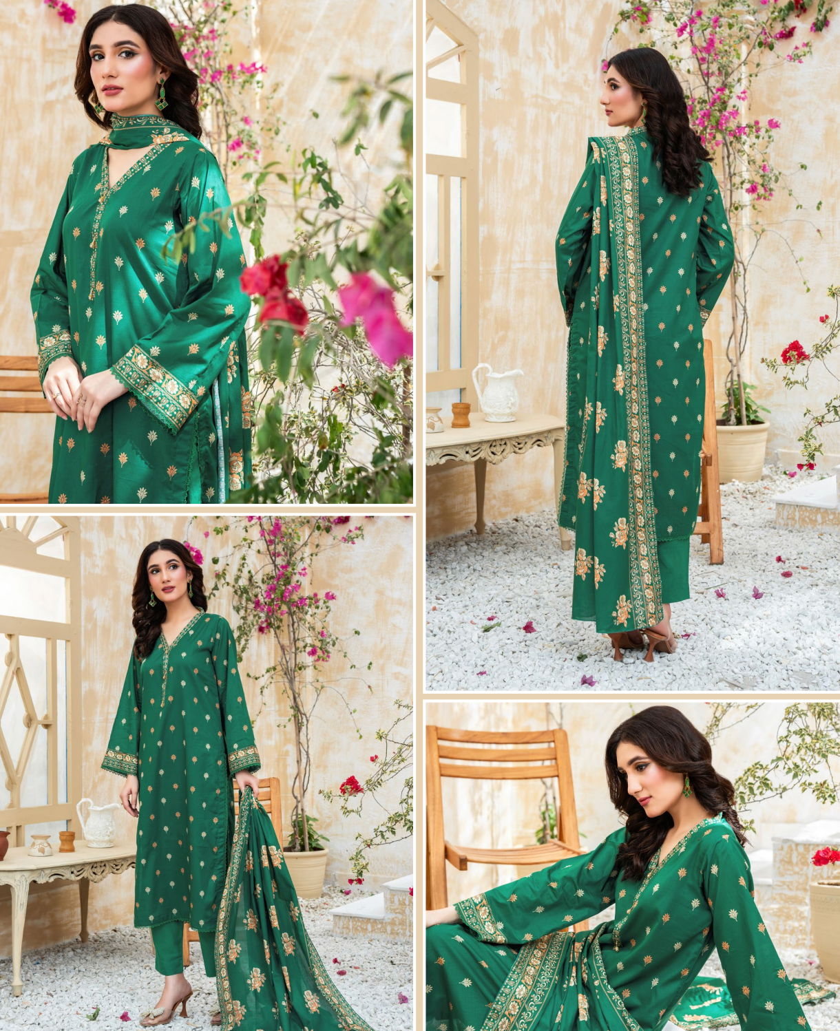 Dabiha Printed Lawn D- 4