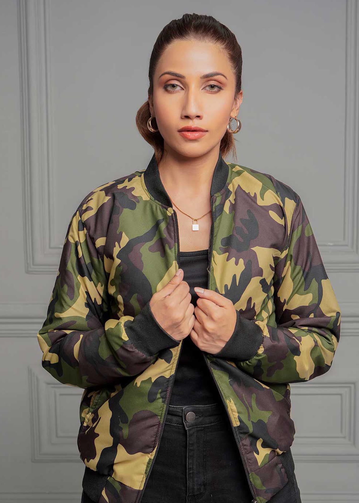 twill polyester Jacket in Multi
