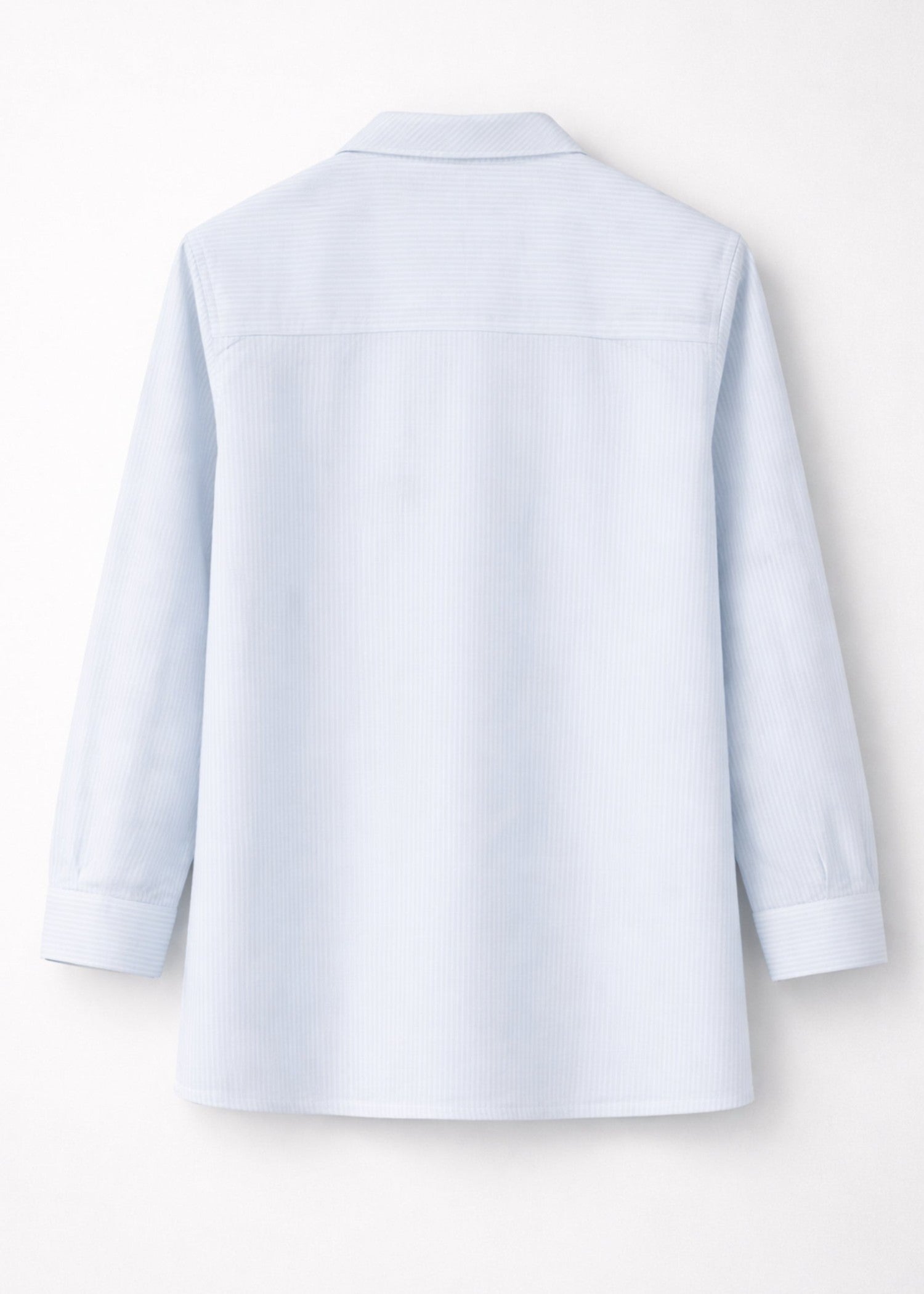 cotton linen Casual Shirt in Ice blue, white