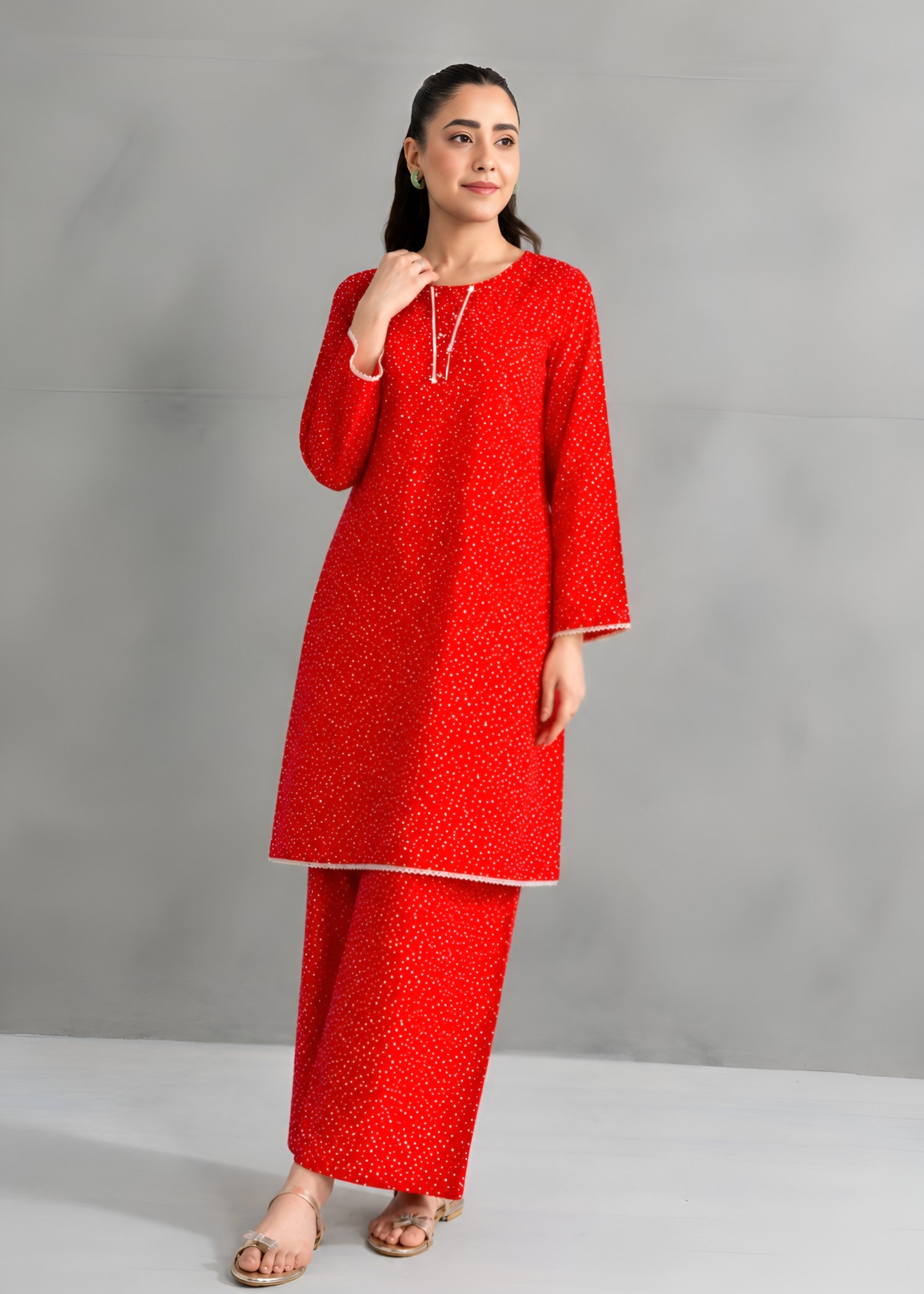 linen Co Ord Sets in Red