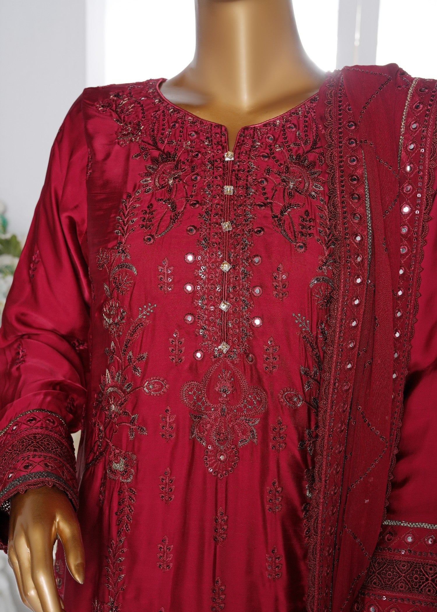 charmuse/shamooz Kurta Set in Red