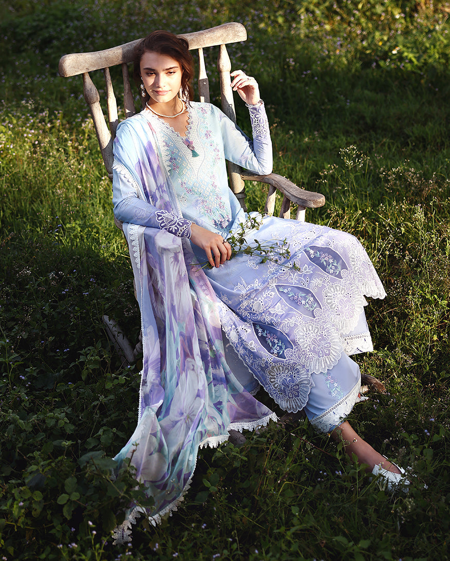 Solace Ombre Chikankari Lawn – Ombre Whisper