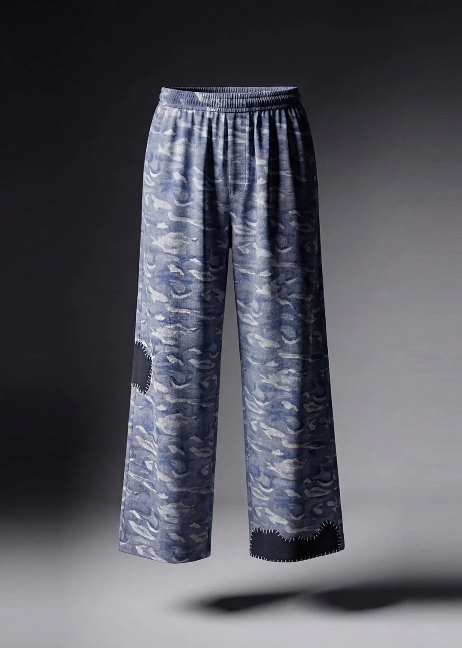 denim Kurta Set in Indigo