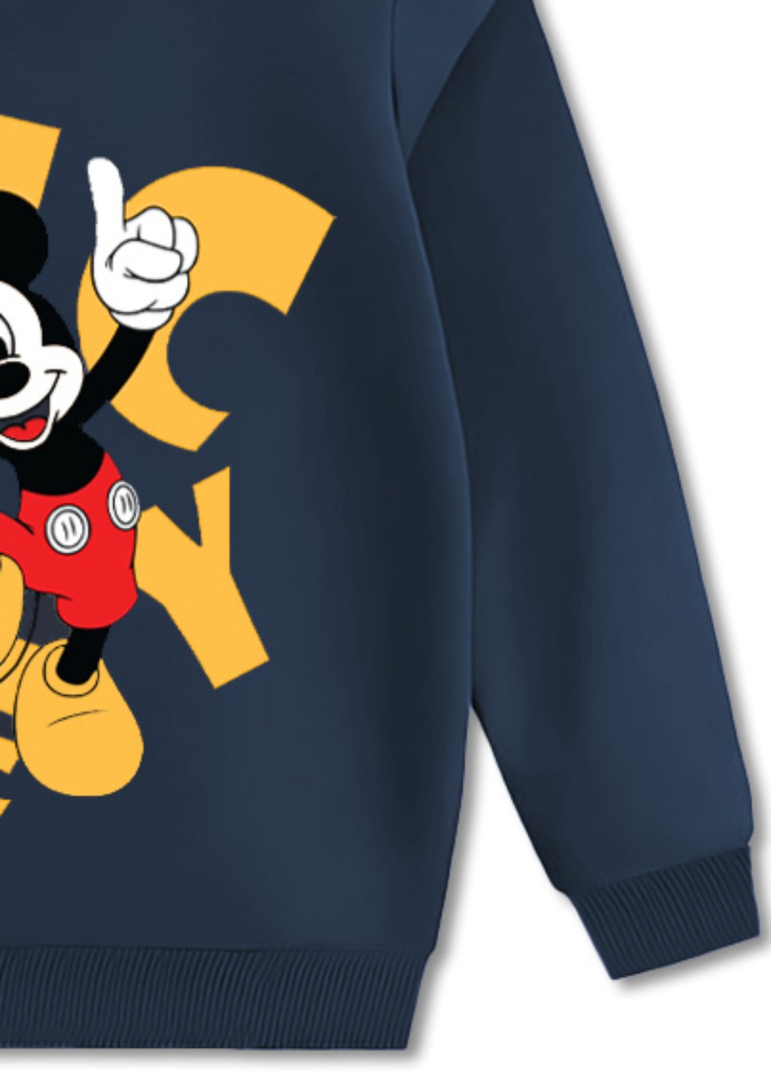 fleece Sweatshirt in Moonlight blue