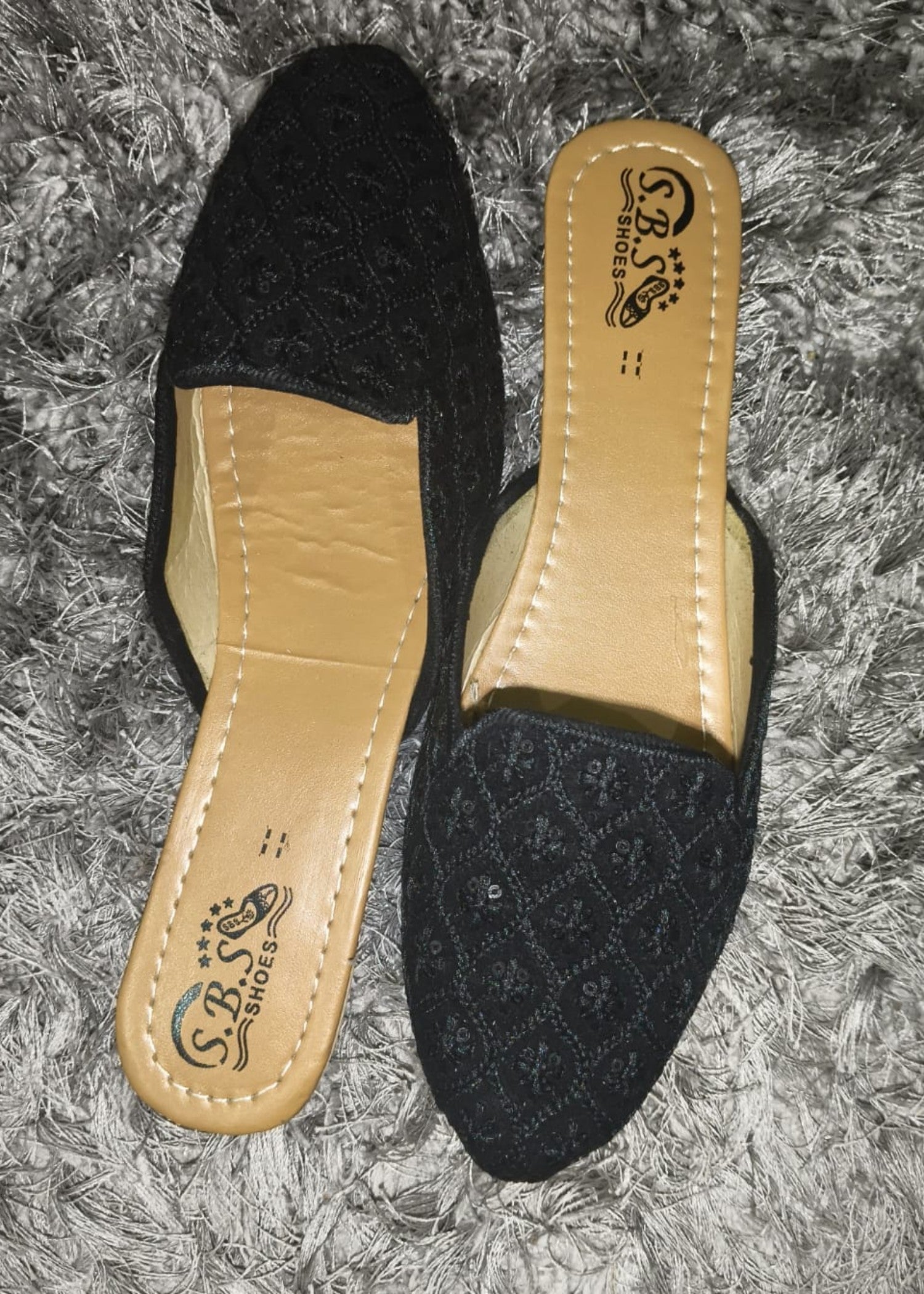 Mules in Black by - High Quality Women Mules YKF8089