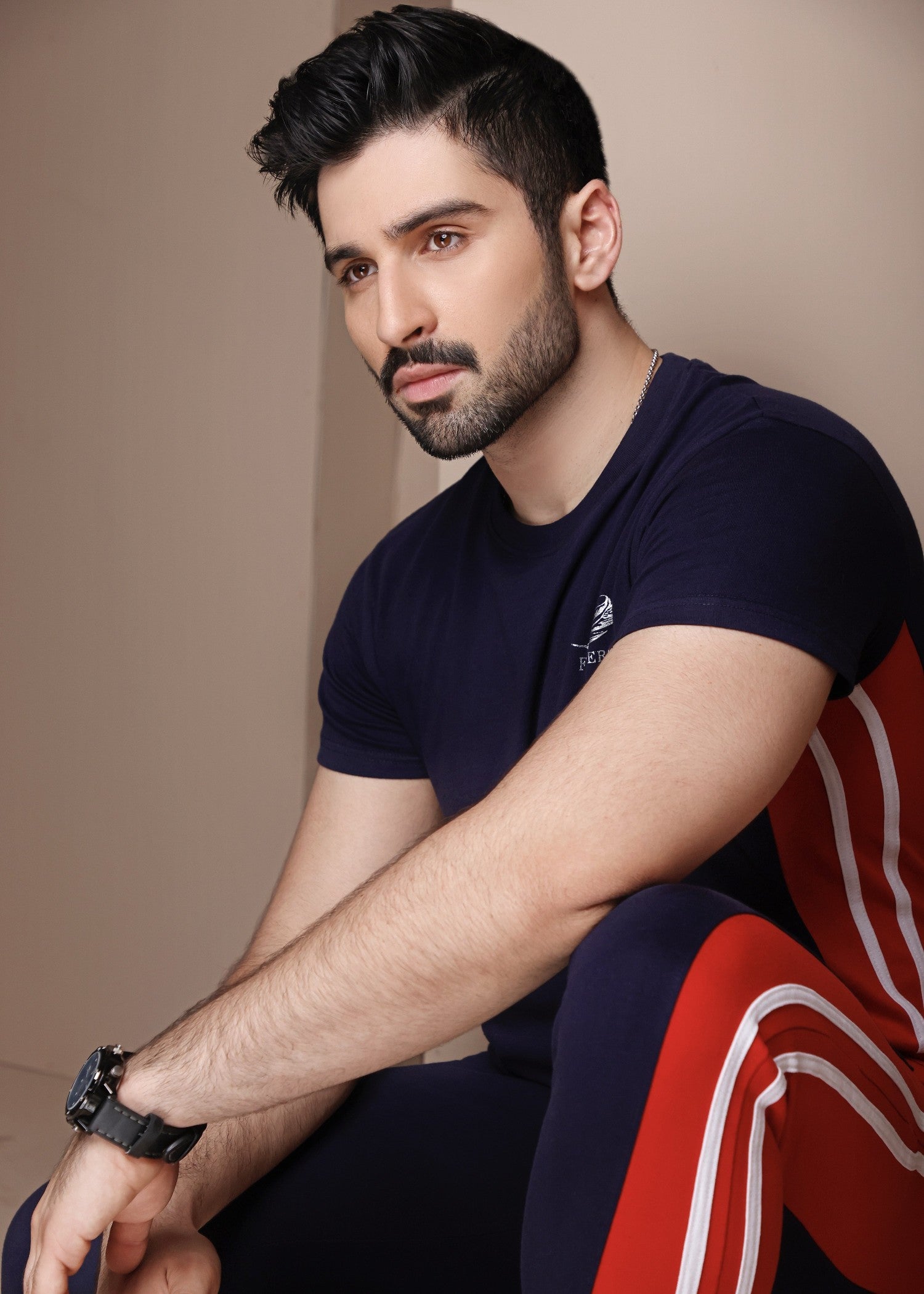terry Tracksuit in Navy blue