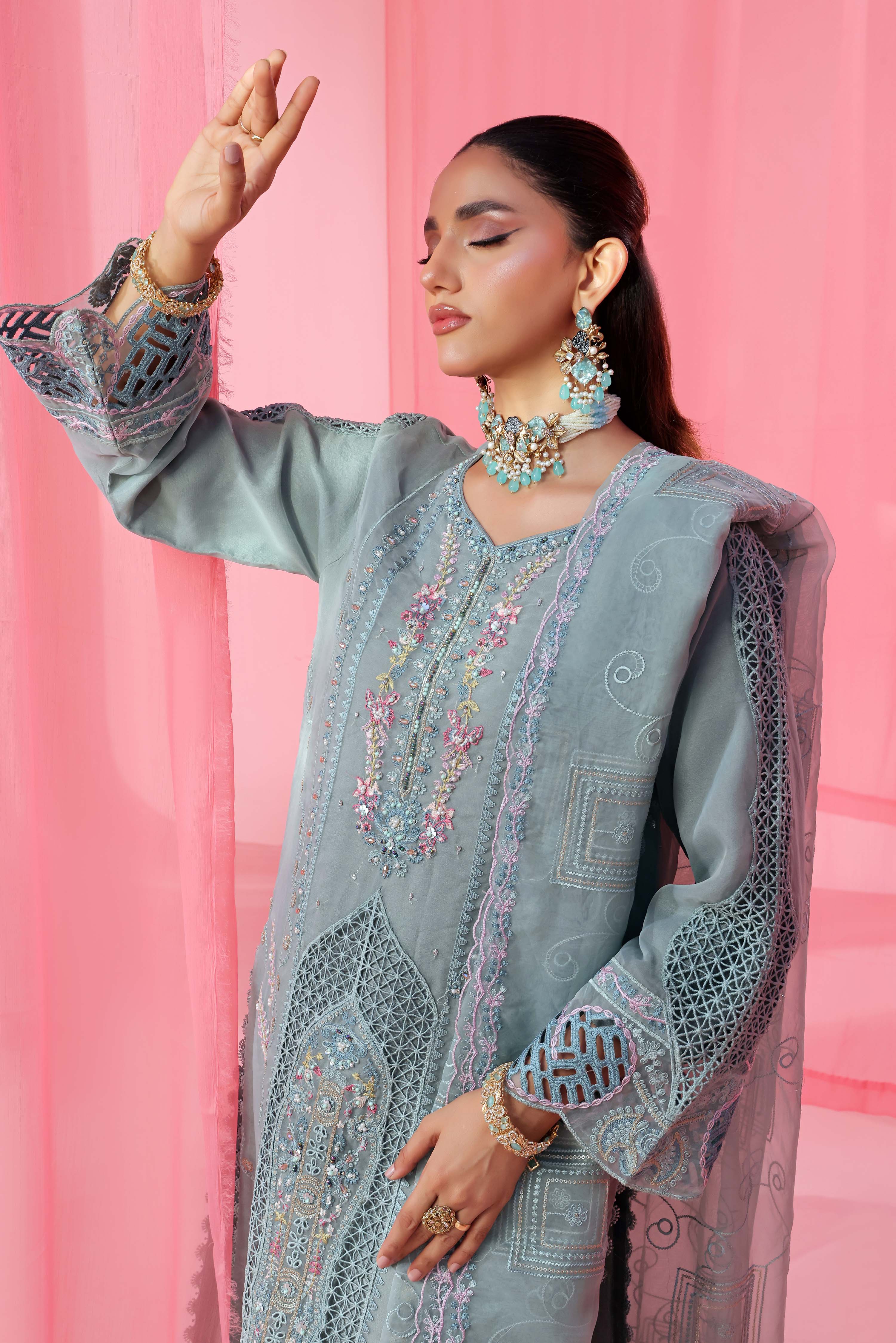 Noori RTW Organza Formal Pret – Ghazal