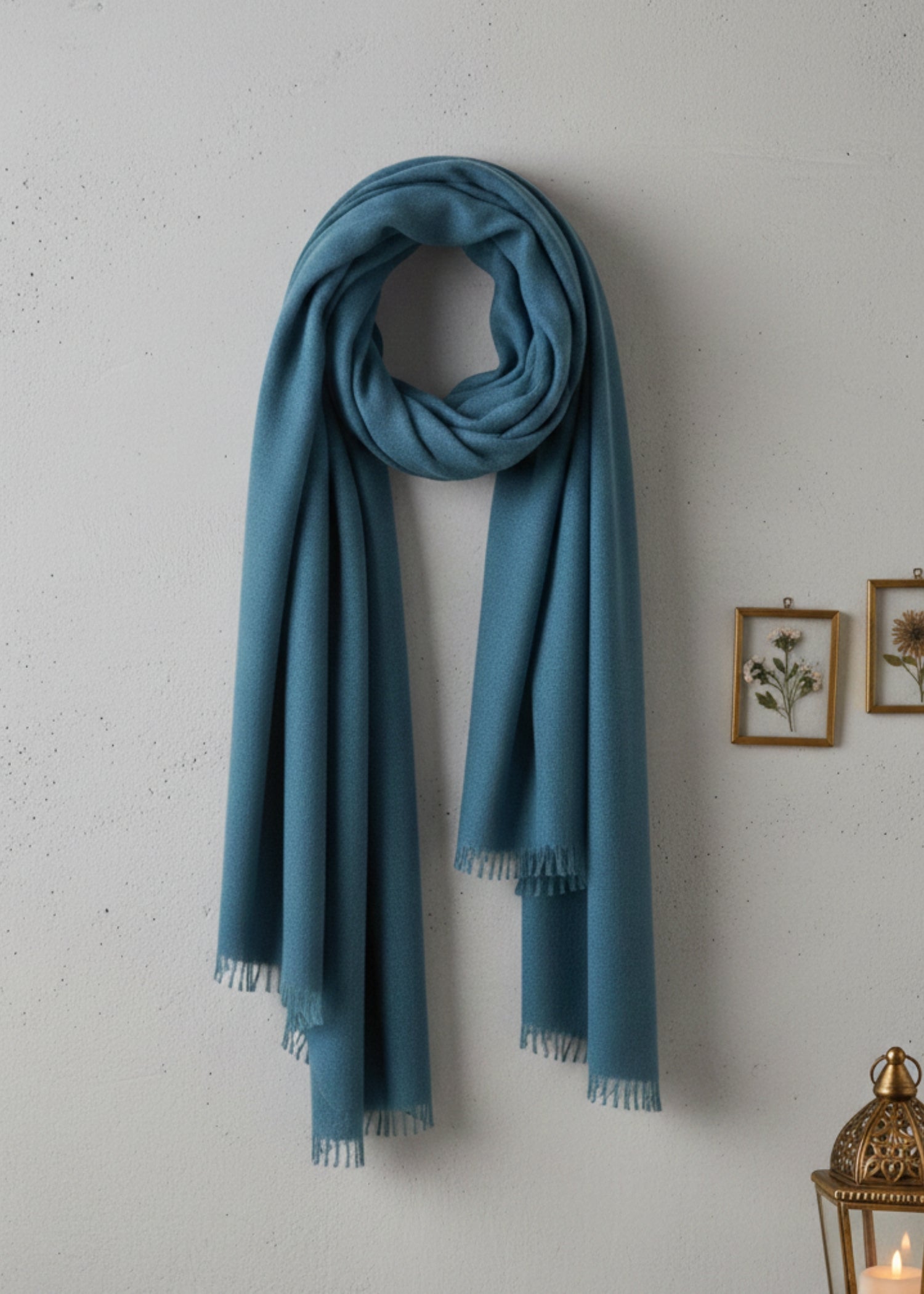 viscose Hijab in Teal