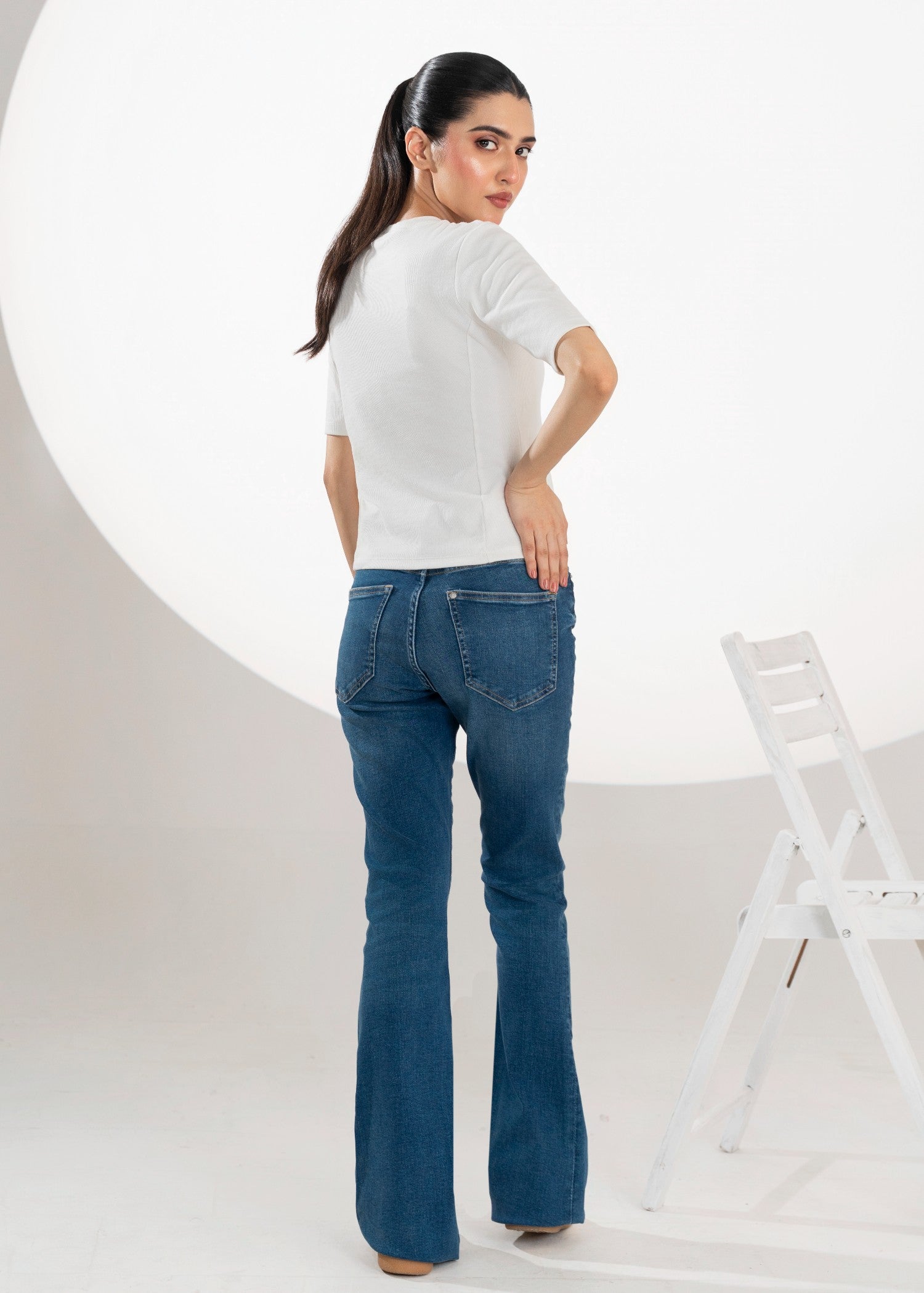 stretch denim Jeans in Blue