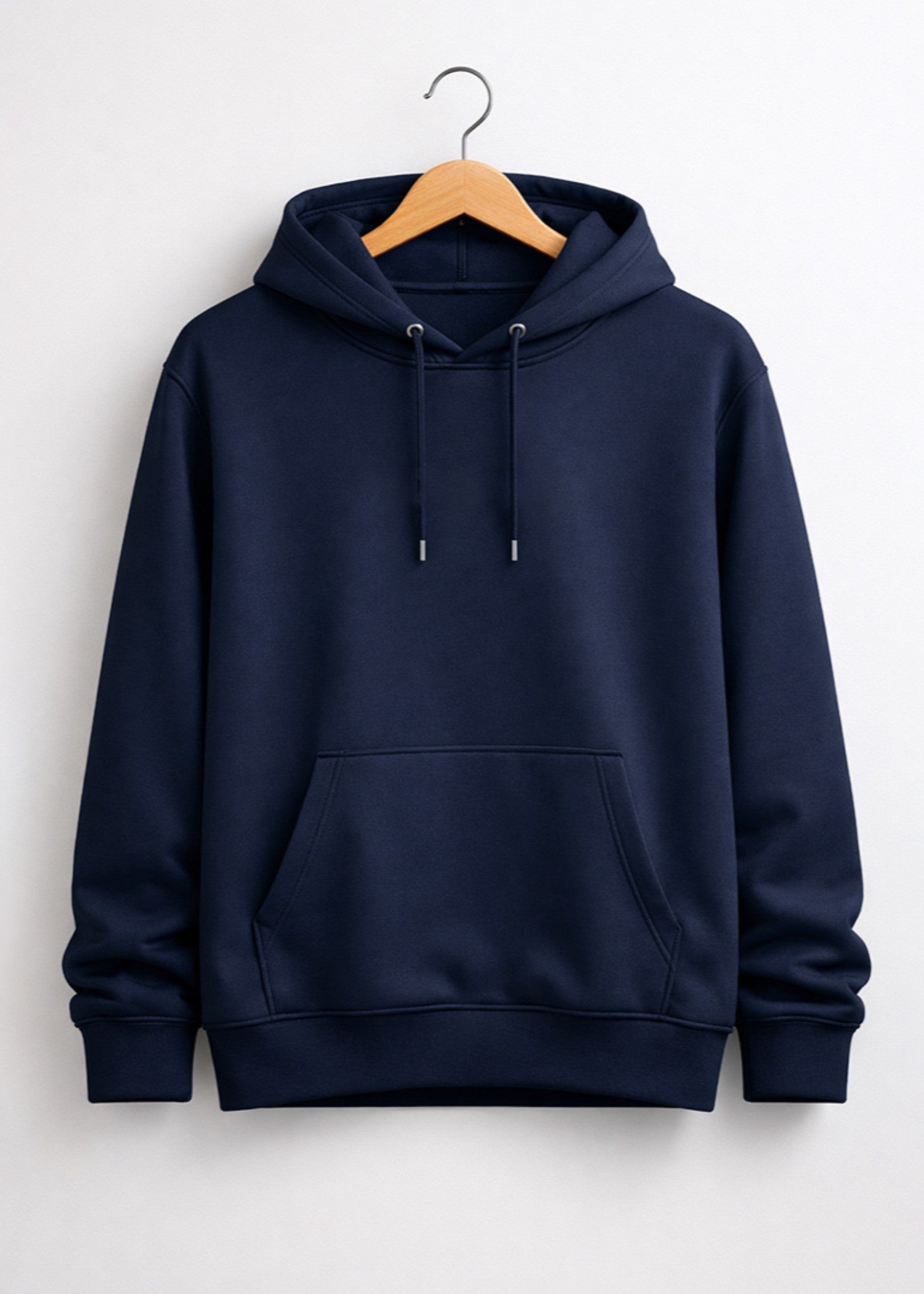 fleece Hoodie in Moonlight blue