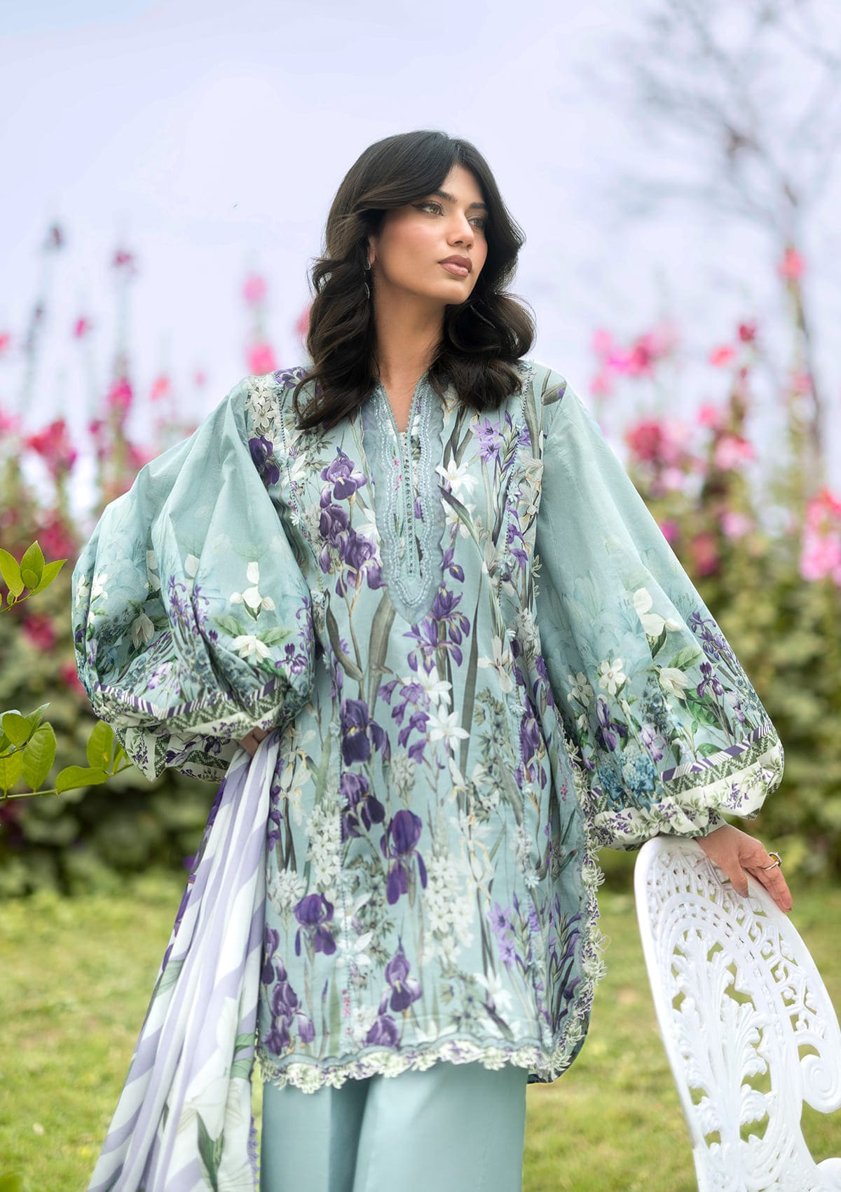 Bridgerton Prints Lawn – EPB-2B LADY EVER