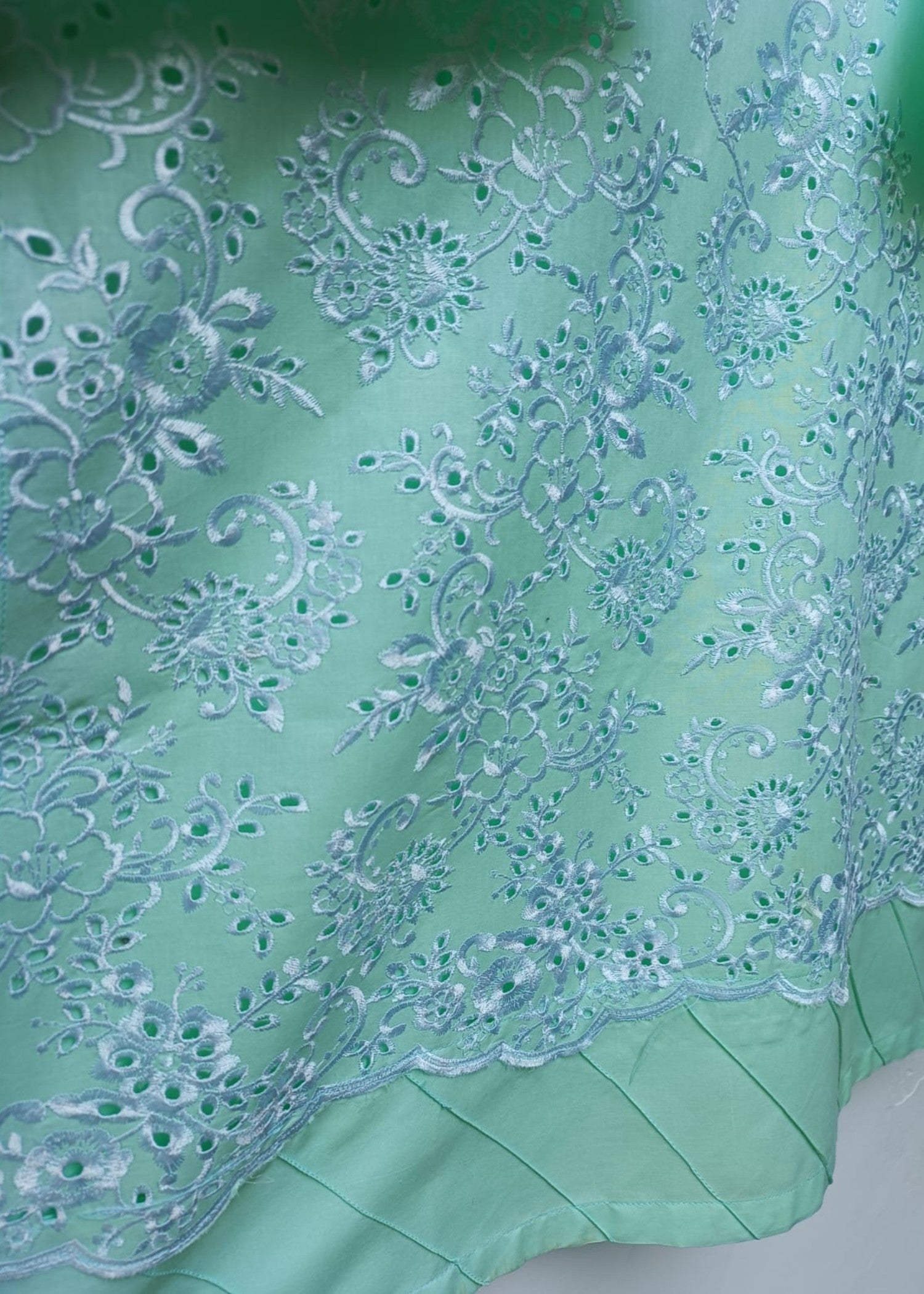 cotton Kurta Set in Spring green
