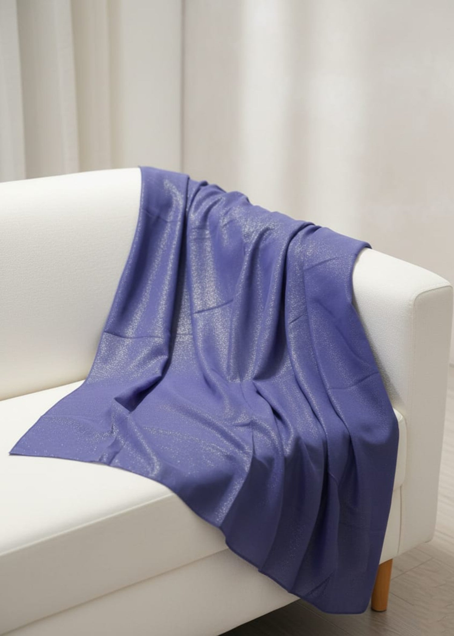 georgette Hijab in Blue