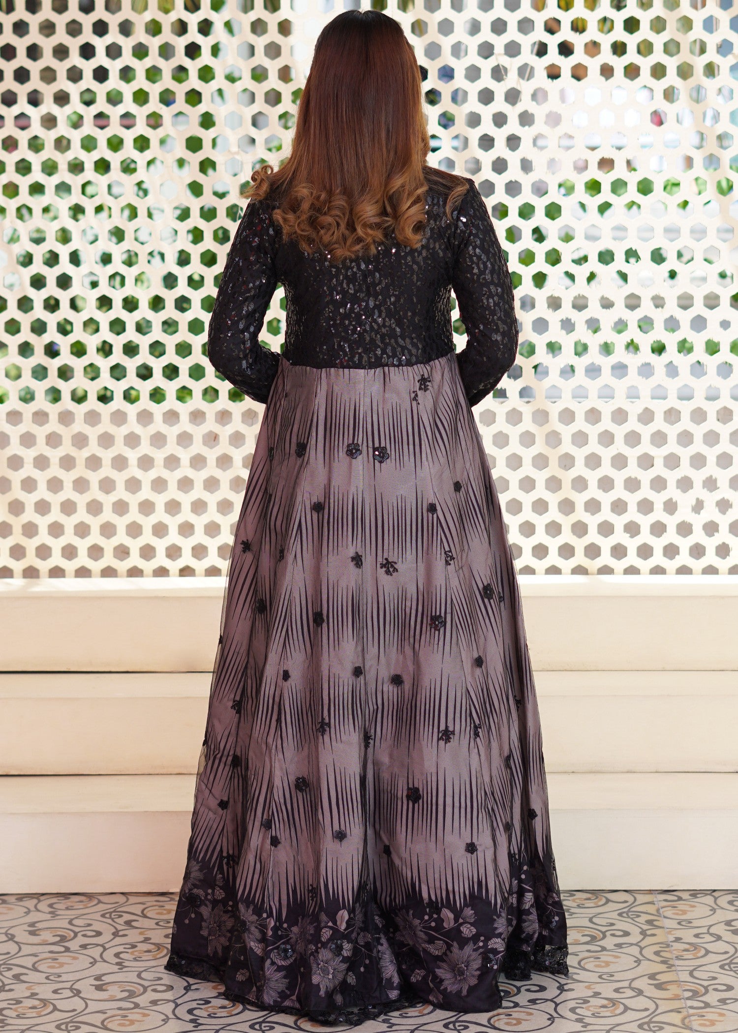 net Maxi in Earth brown
