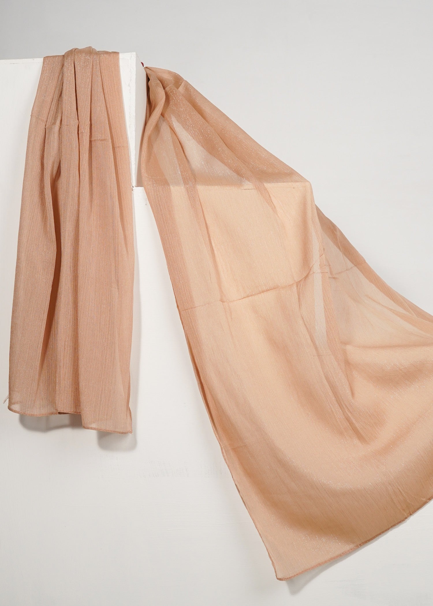 chiffon Hijab in Earth brown