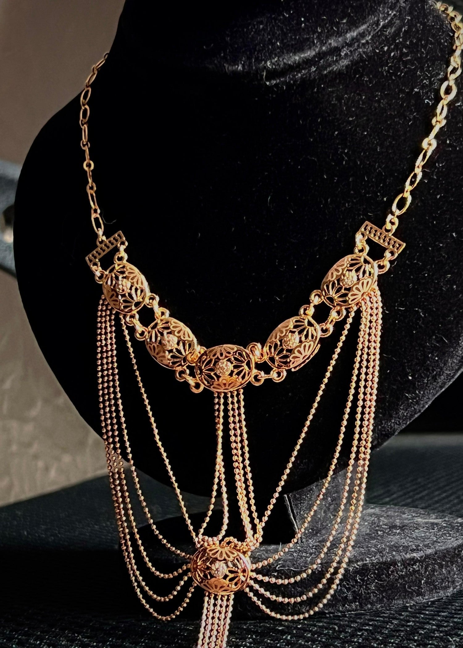 Necklace in Golden orange Color by - Trendy Women Necklace JUW4806