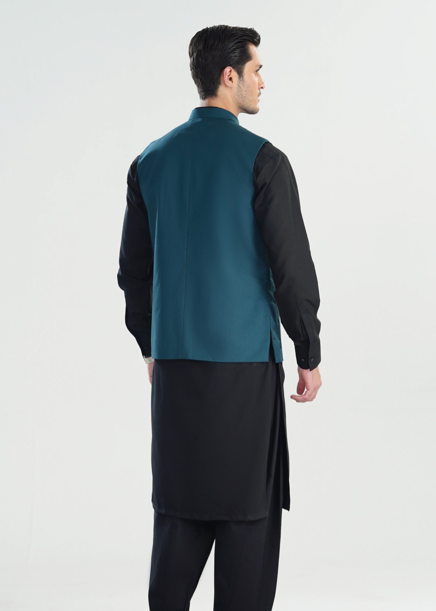 suiting Waistcoat in Teal