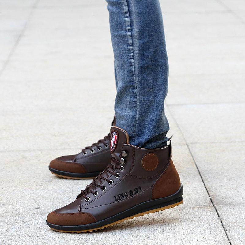 Casual light and comfortable men's peas shoes