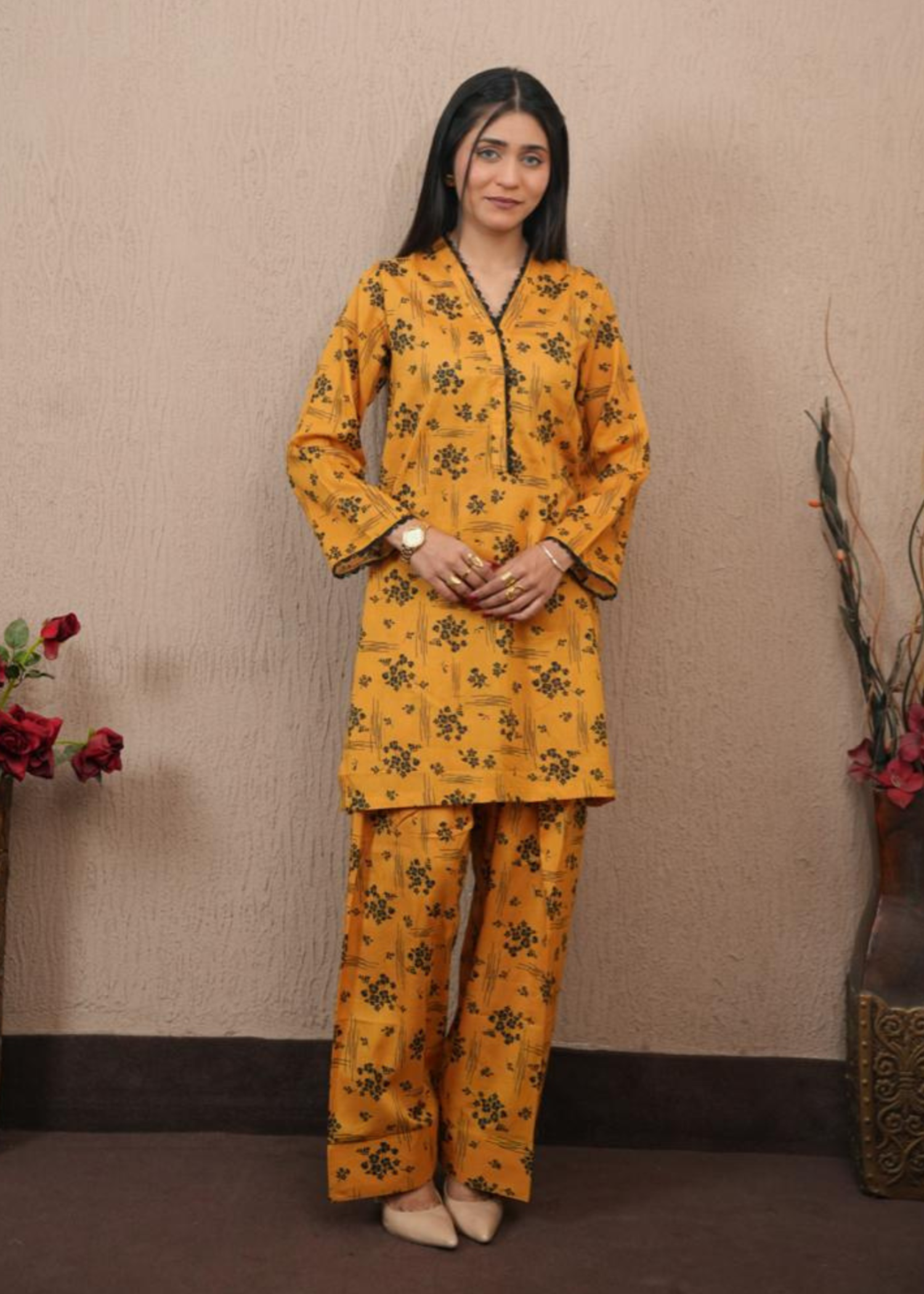 lawn Co Ord Sets in Yellow