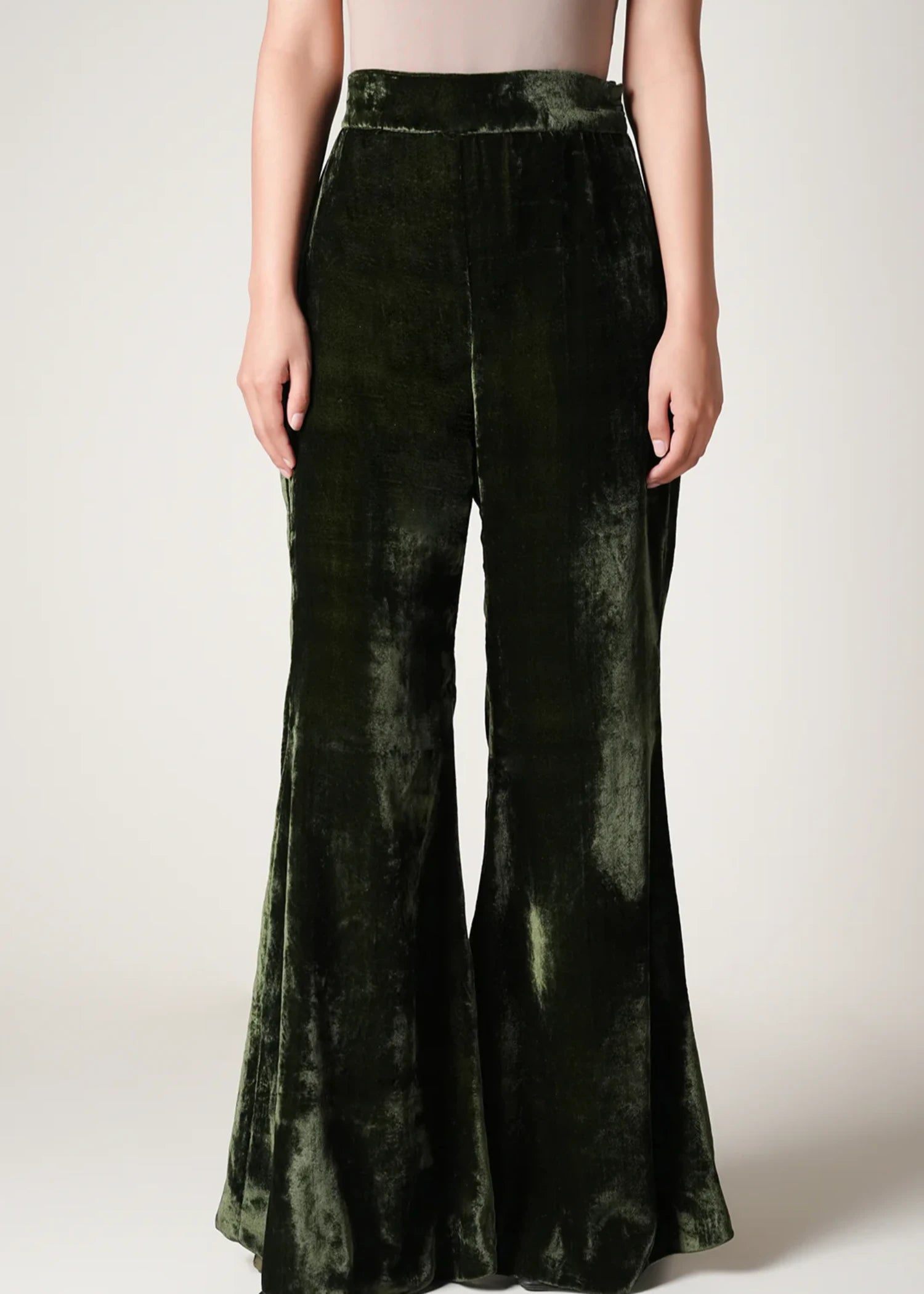 velvet Pants in Black