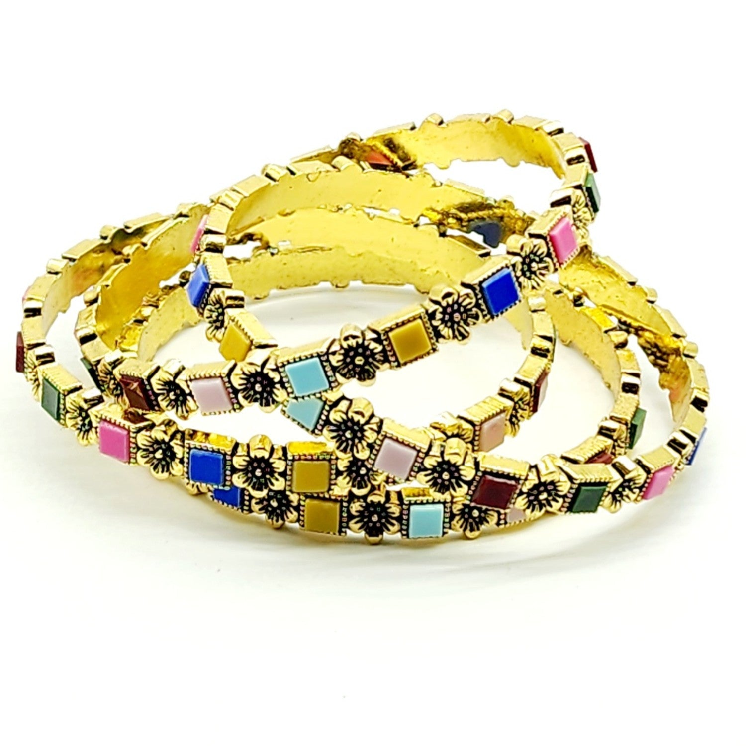 Bangles in Gold Color by - Trendy Women Bangles CFE0112
