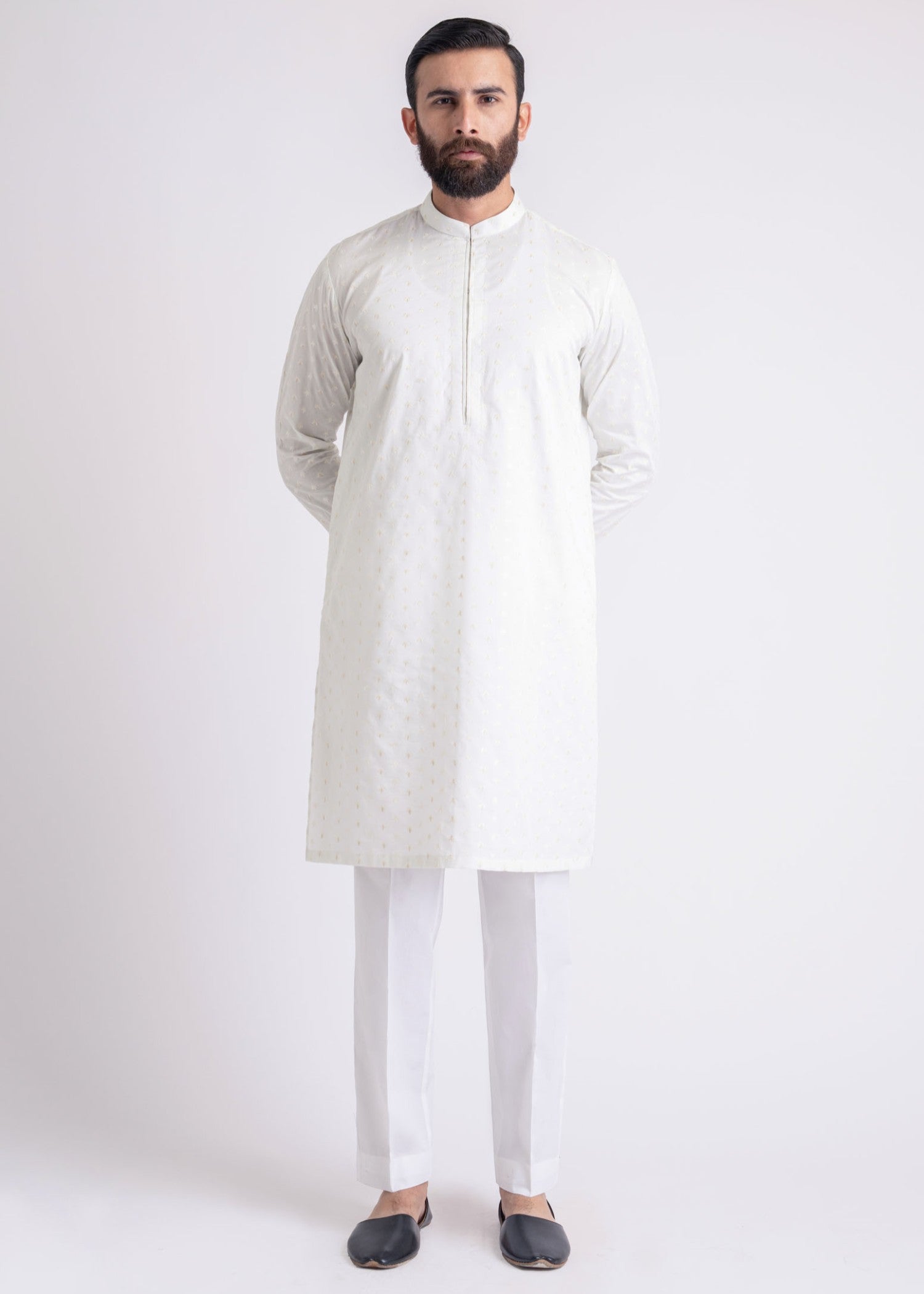 cotton Kurta in Off-white