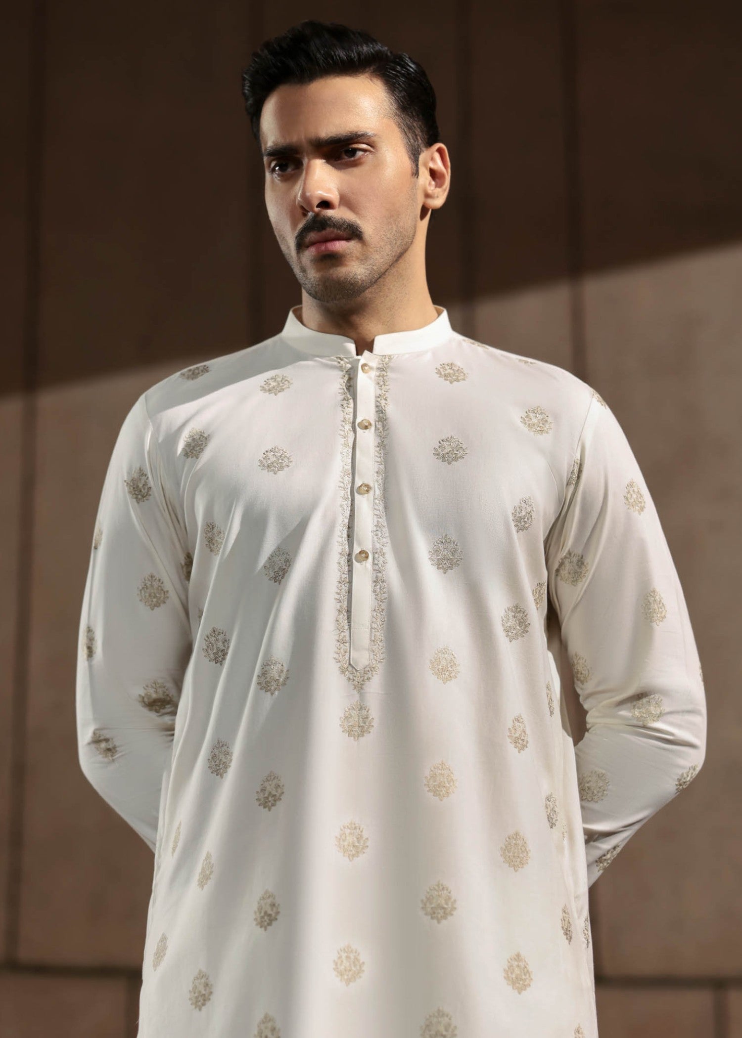 cotton Kurta in Off-white