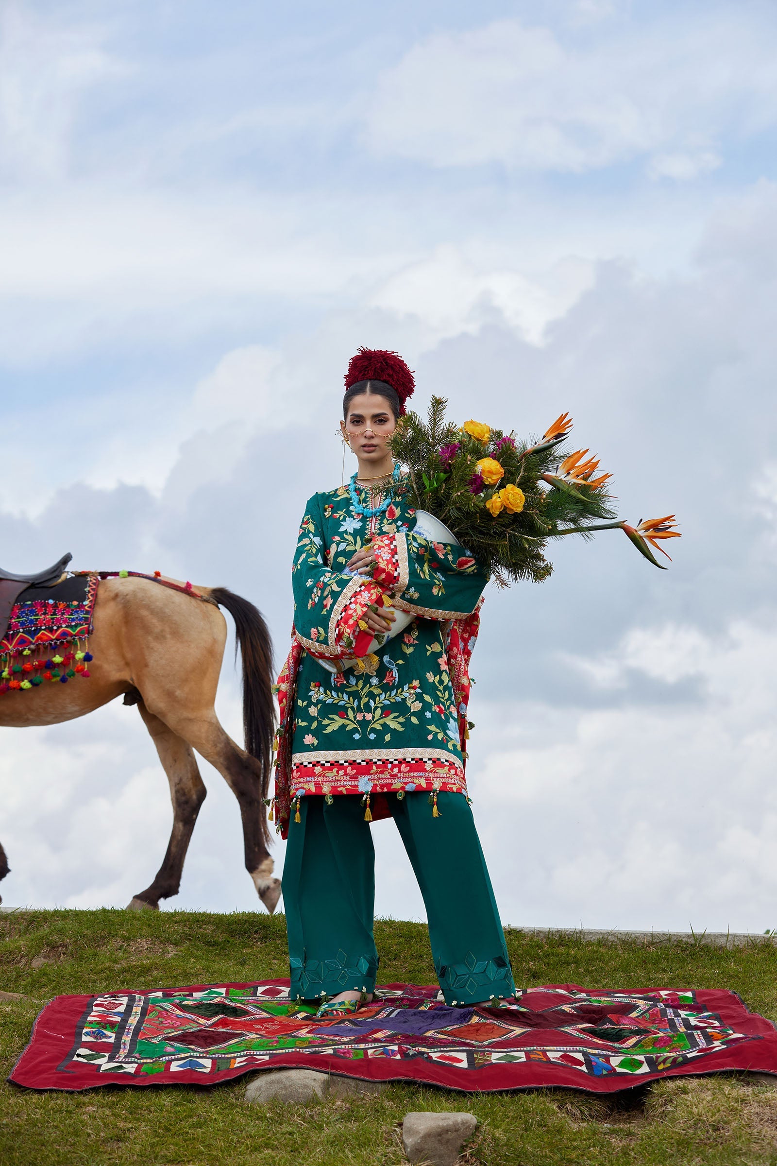 Kashmee Luxury Eid Lawn – DEODAR (EL26-12 A)