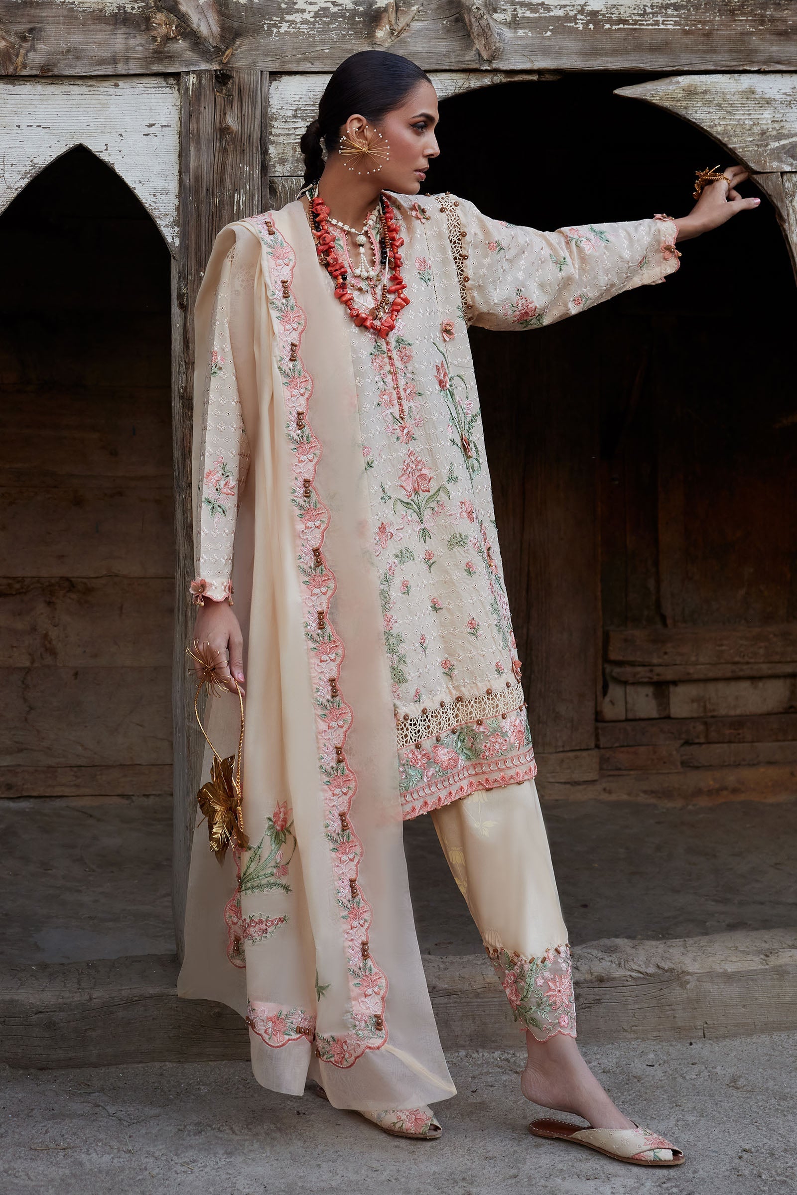 Kashmee Luxury Eid Lawn – MEHRVAAN (EL26-10 A)