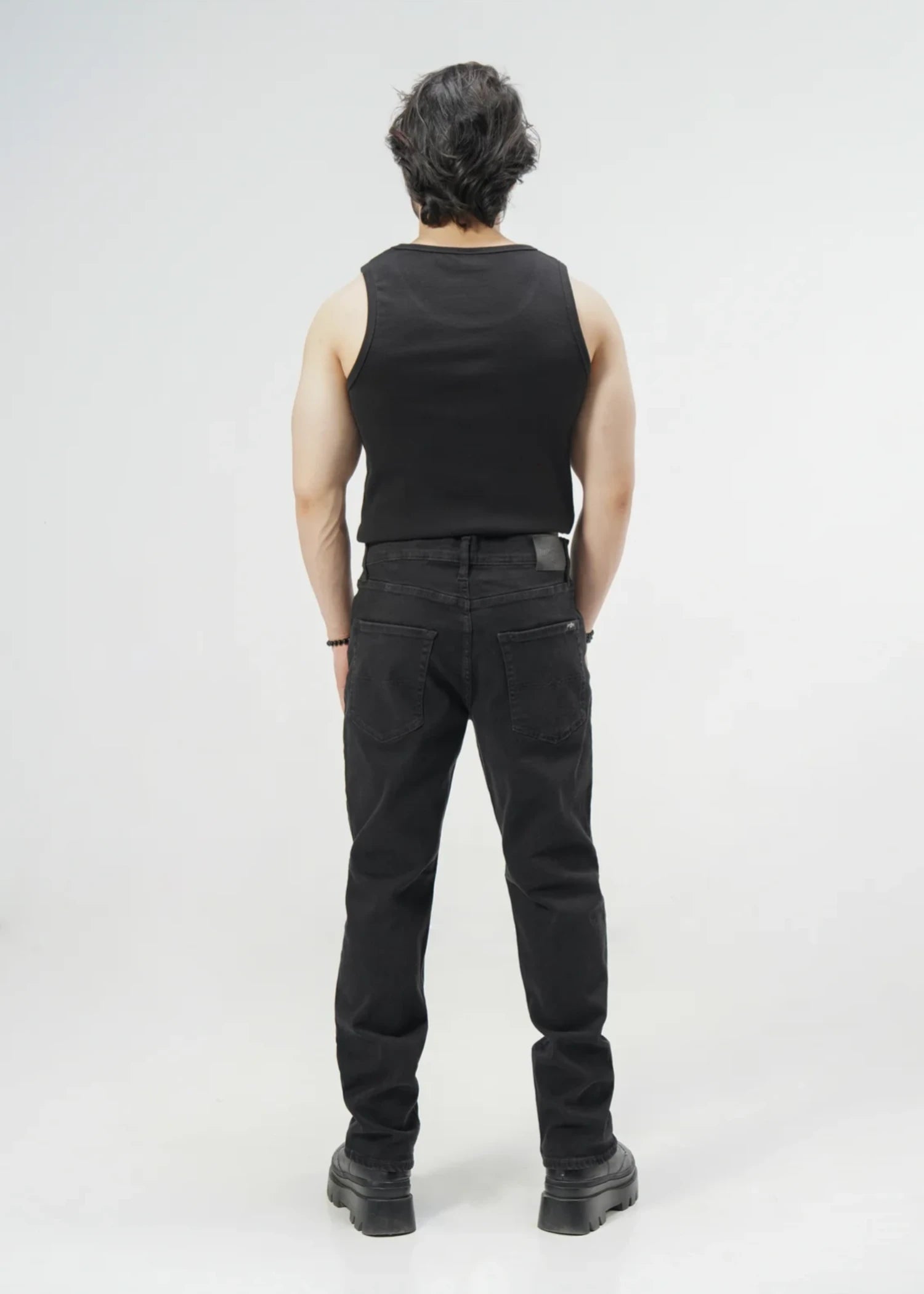denim Jeans in Jet black