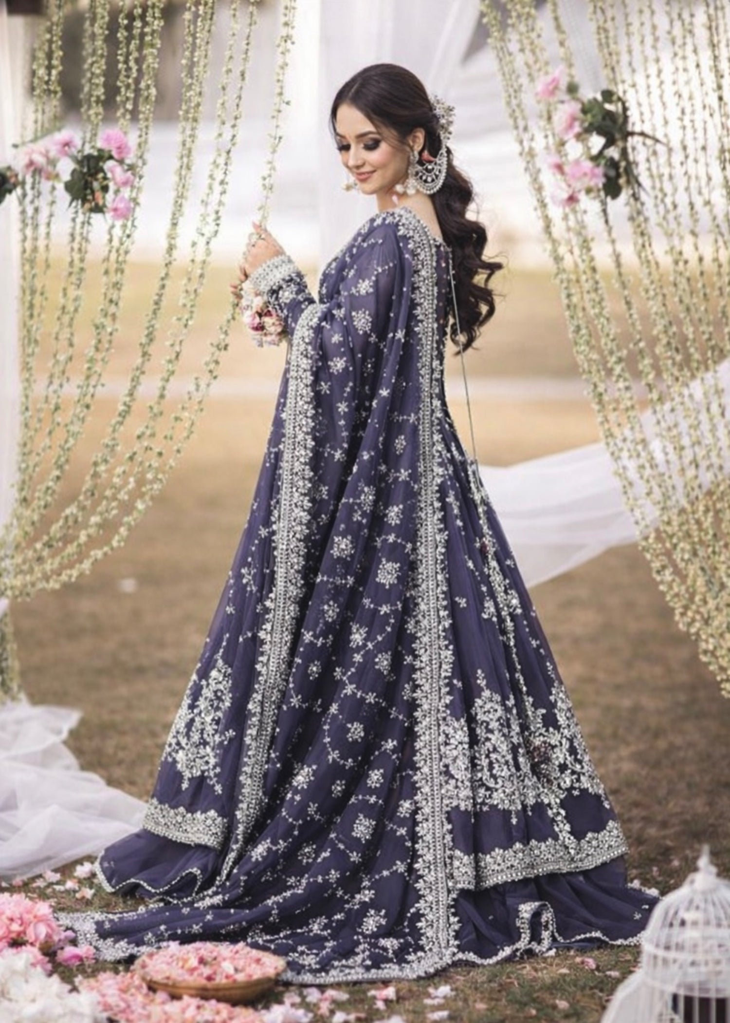 net Maxi in Dark blue