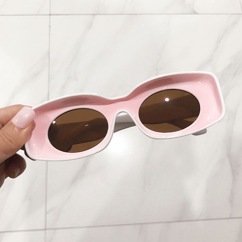 Fashion and Simple Women'S Concave Sunglasses