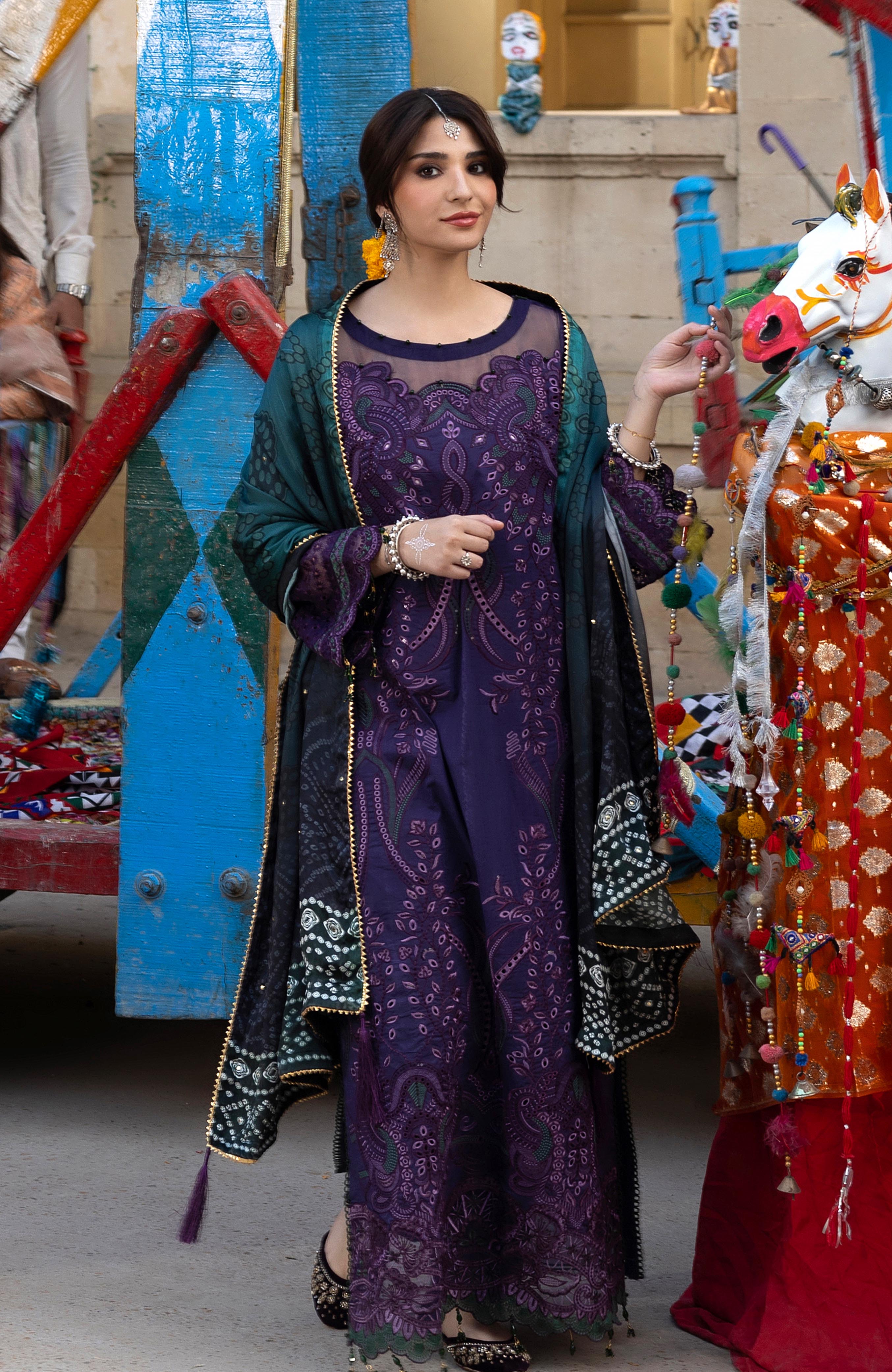 Bandhani Lawn - The Tales of Jaipur – BTJ-26-08
