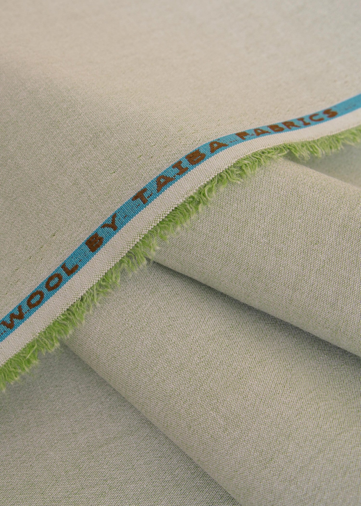 wool Unstitched in Moss green