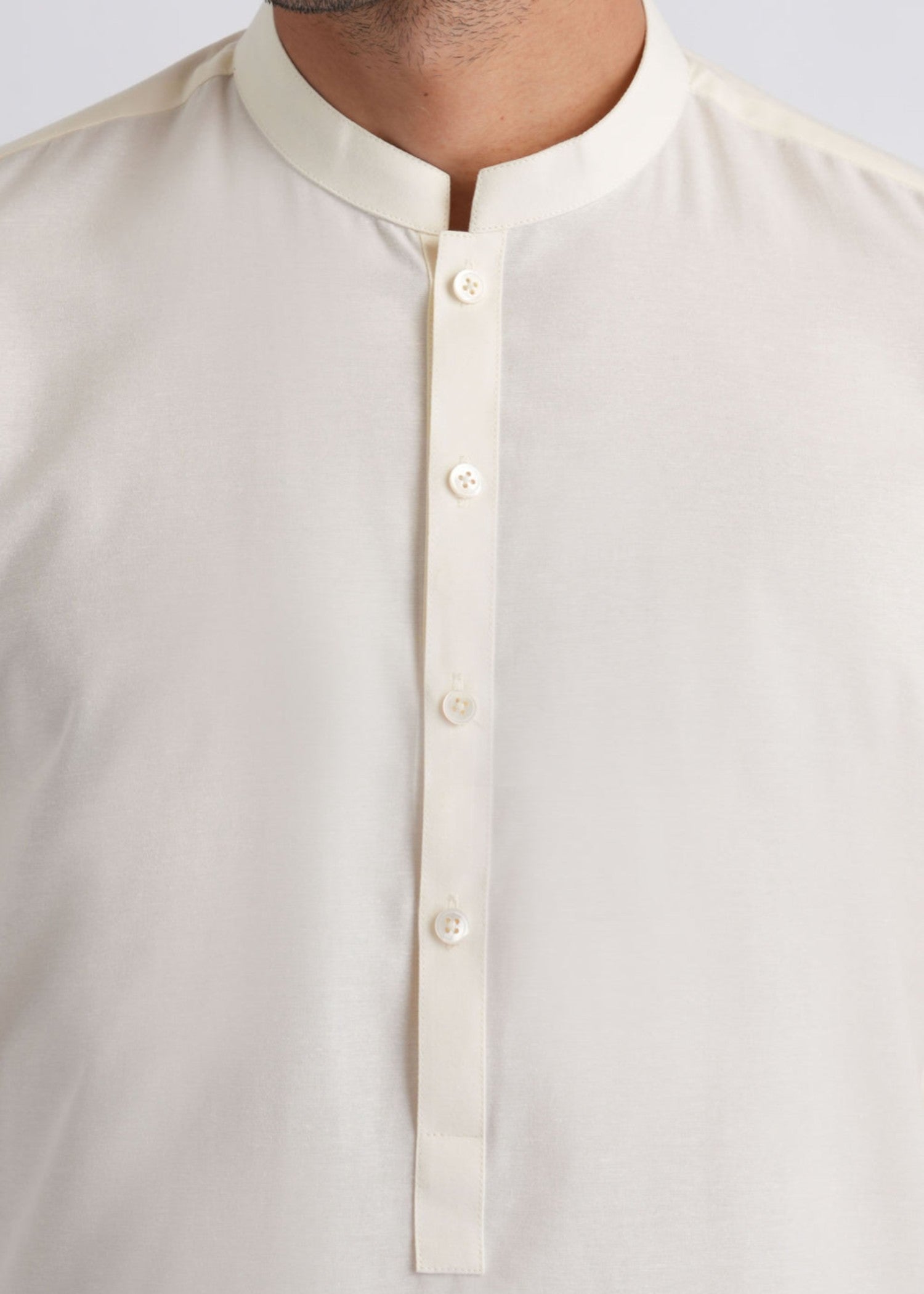 karandi Shalwar Kameez in Beige