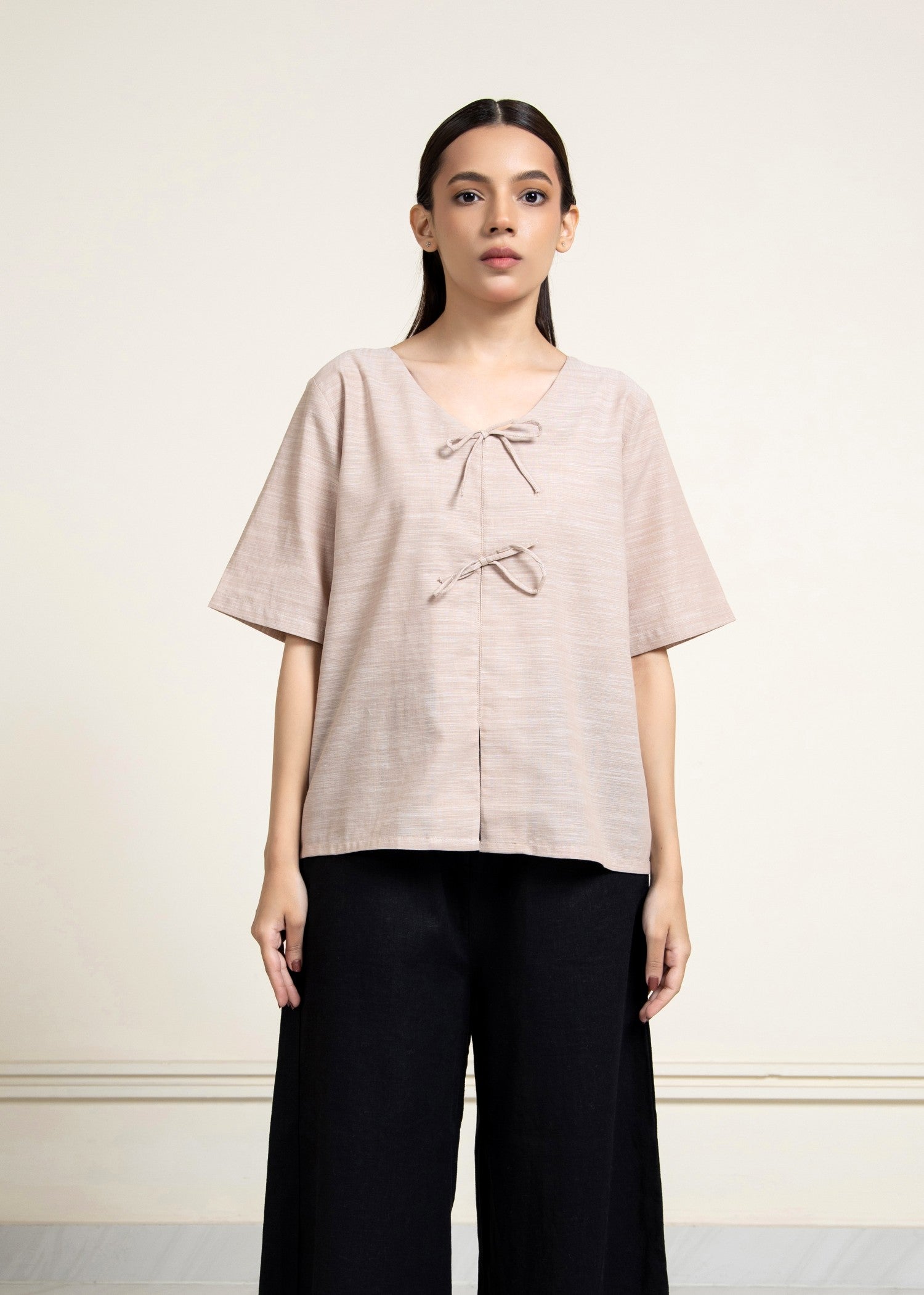 cotton Top in Tan brown