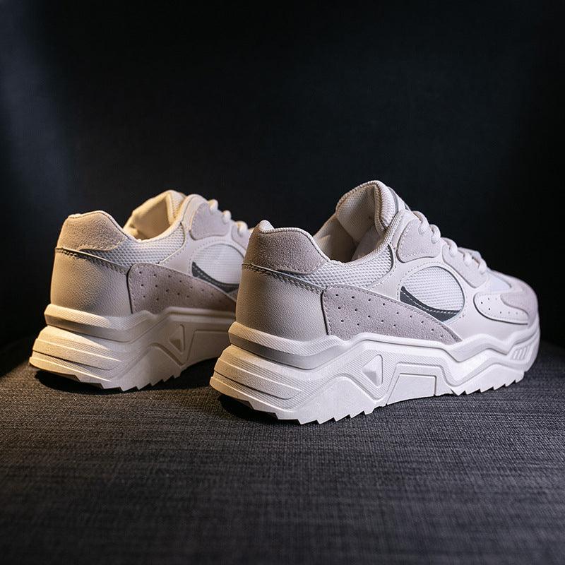Round Toe Breathable Platform Casual Sneakers