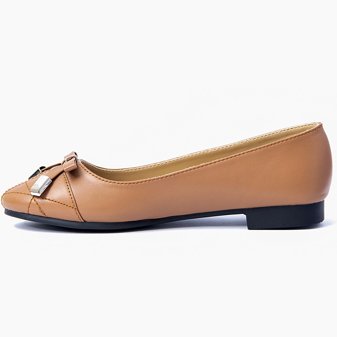 Pumps in Mustard by - High Quality Women Pumps EJL8832