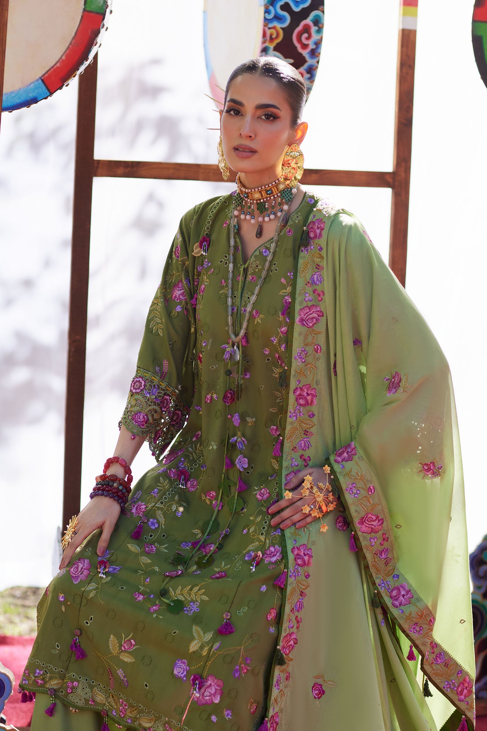Kashmee Luxury Eid Lawn – GULRAAZ (EL26-08 A)