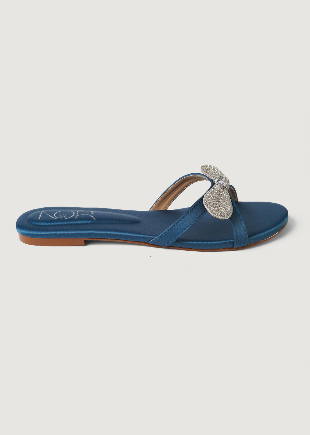 Slides in Teal by - High Quality Women Slides IUG4084