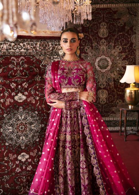 net Maxi in Magenta