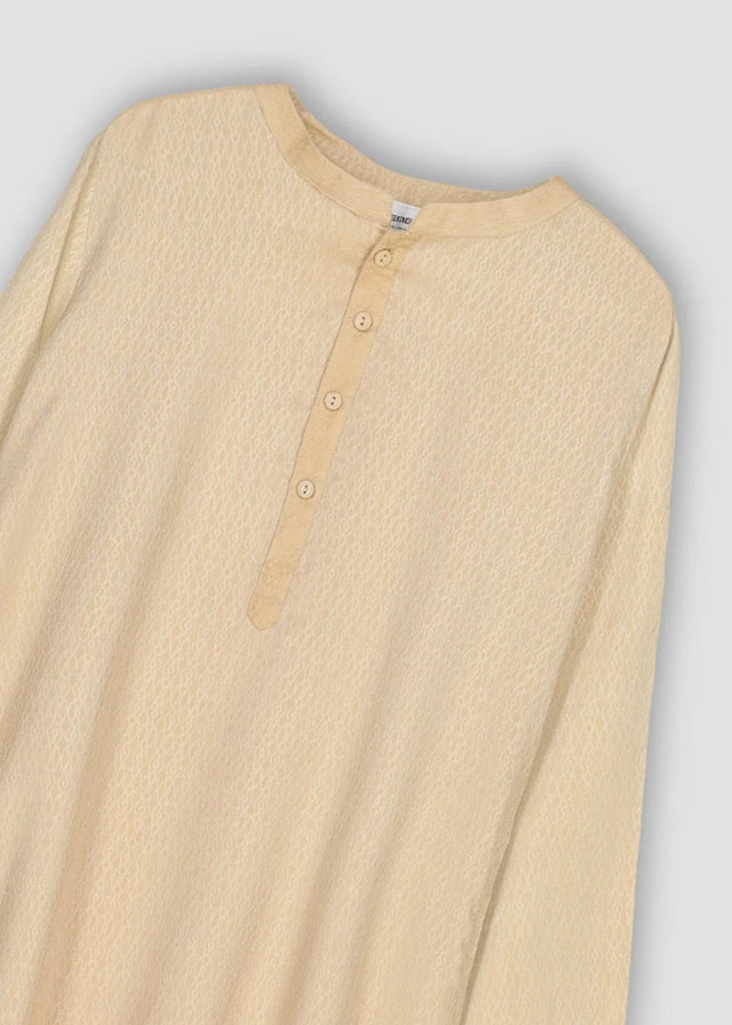 linen Kurti in Beige