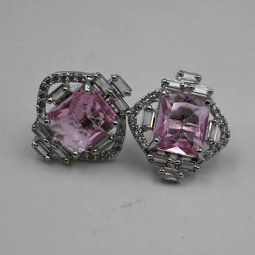 Studs in Purple Color by - Trendy Women Studs RWK5407