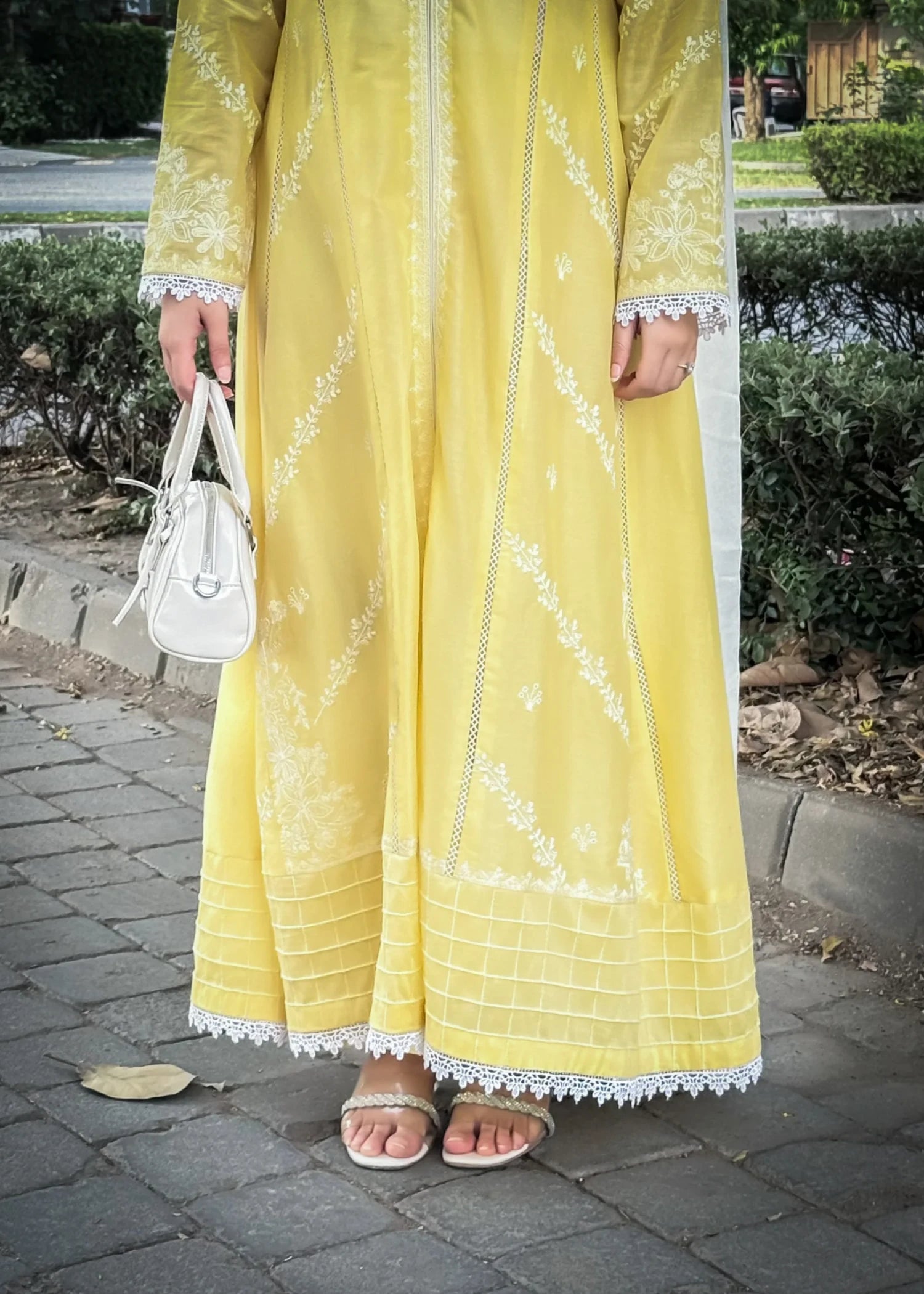 lawn Maxi in Yellow