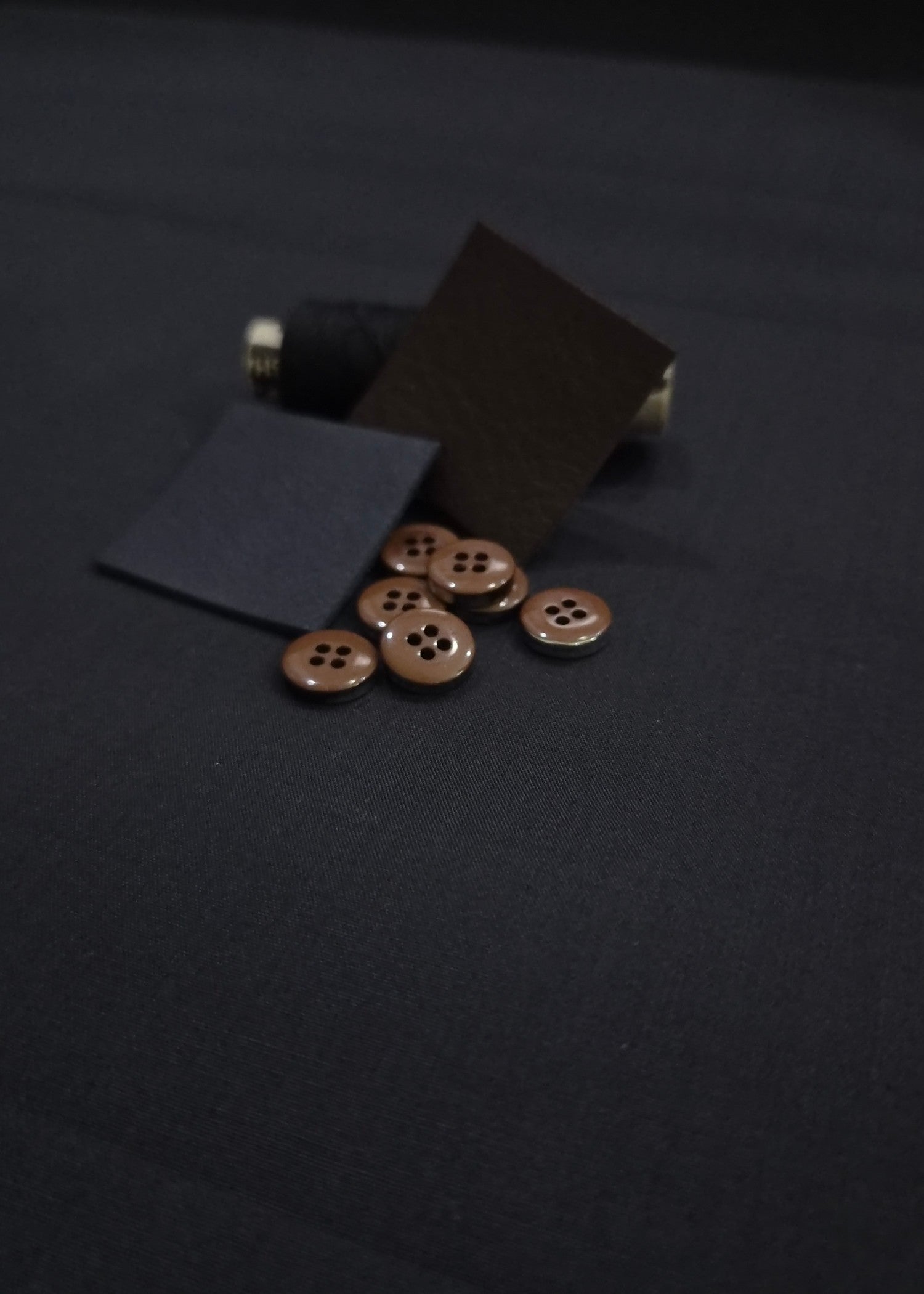 wash & wear Unstitched in Charcoal black