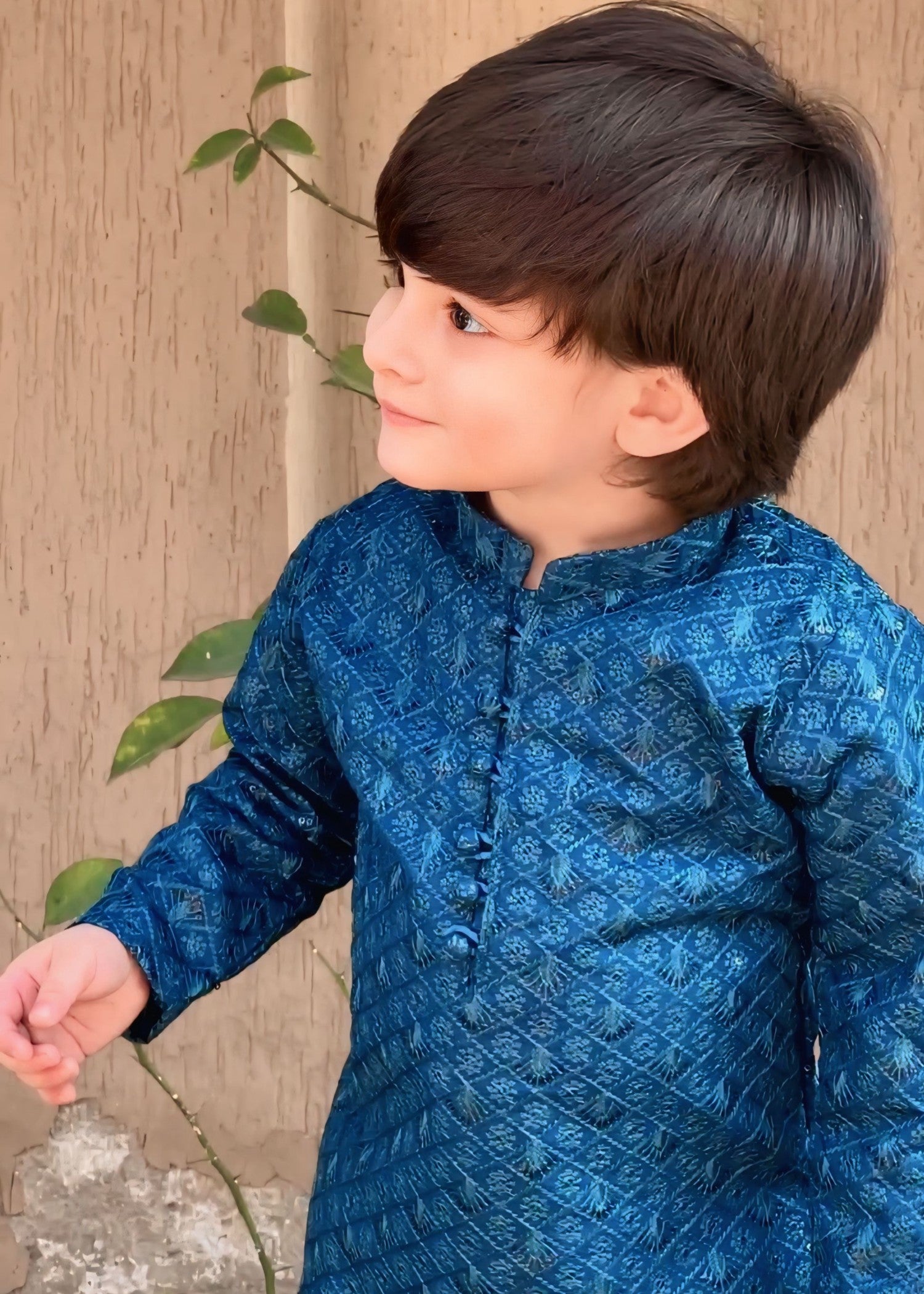 masuri Kurta in Blue