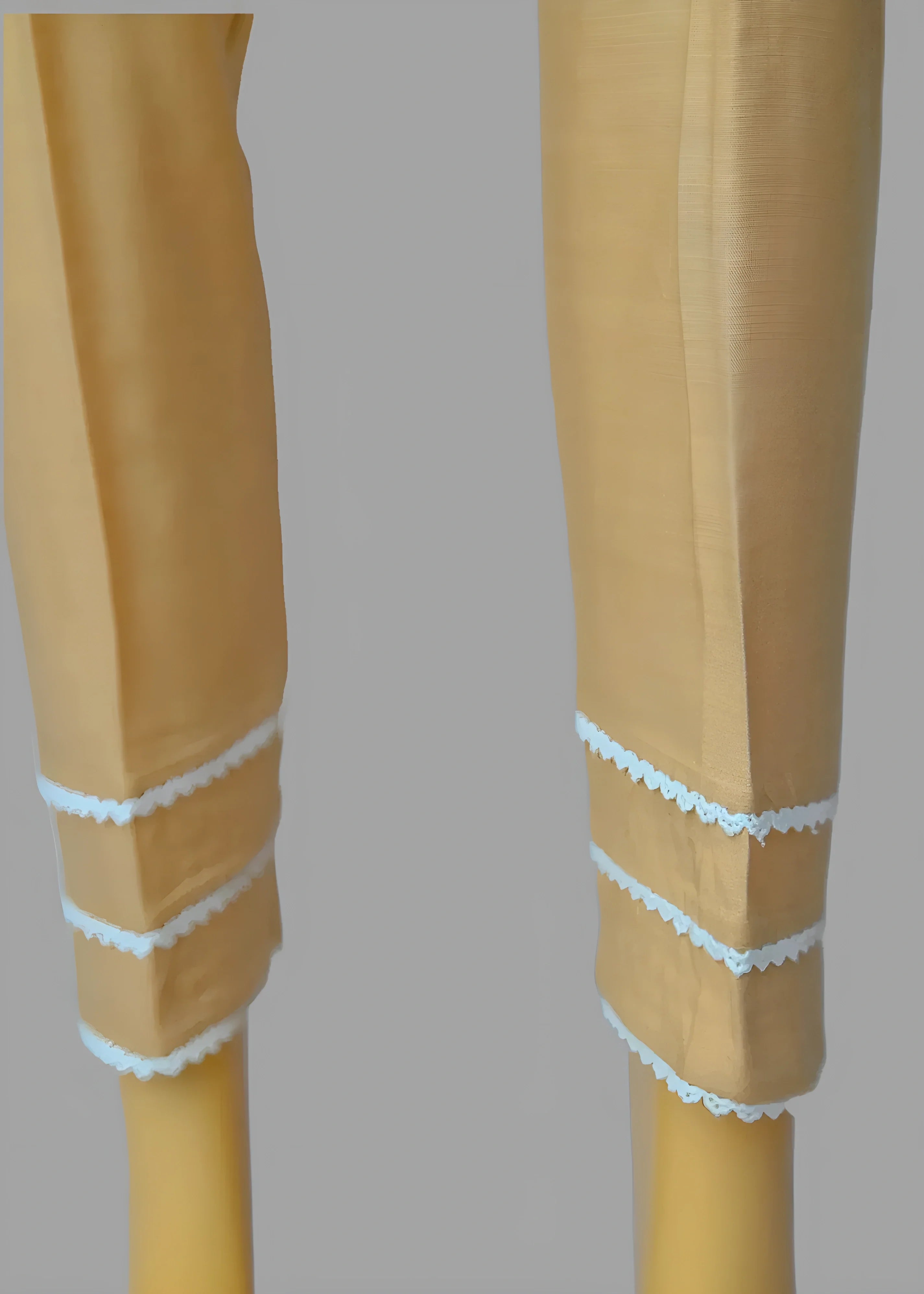linen Trousers in Tan brown