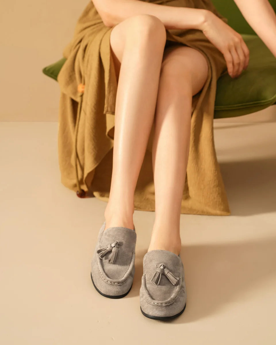 LIANA SUEDE LOAFERS