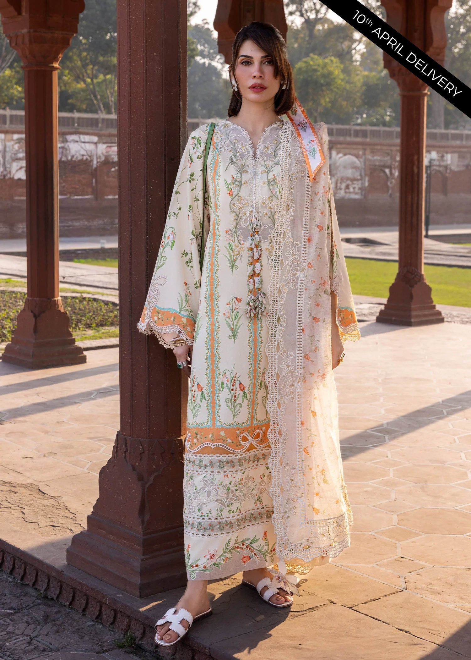 Flow Luxury Lawn – SUN-KISSED LETTER-D9A